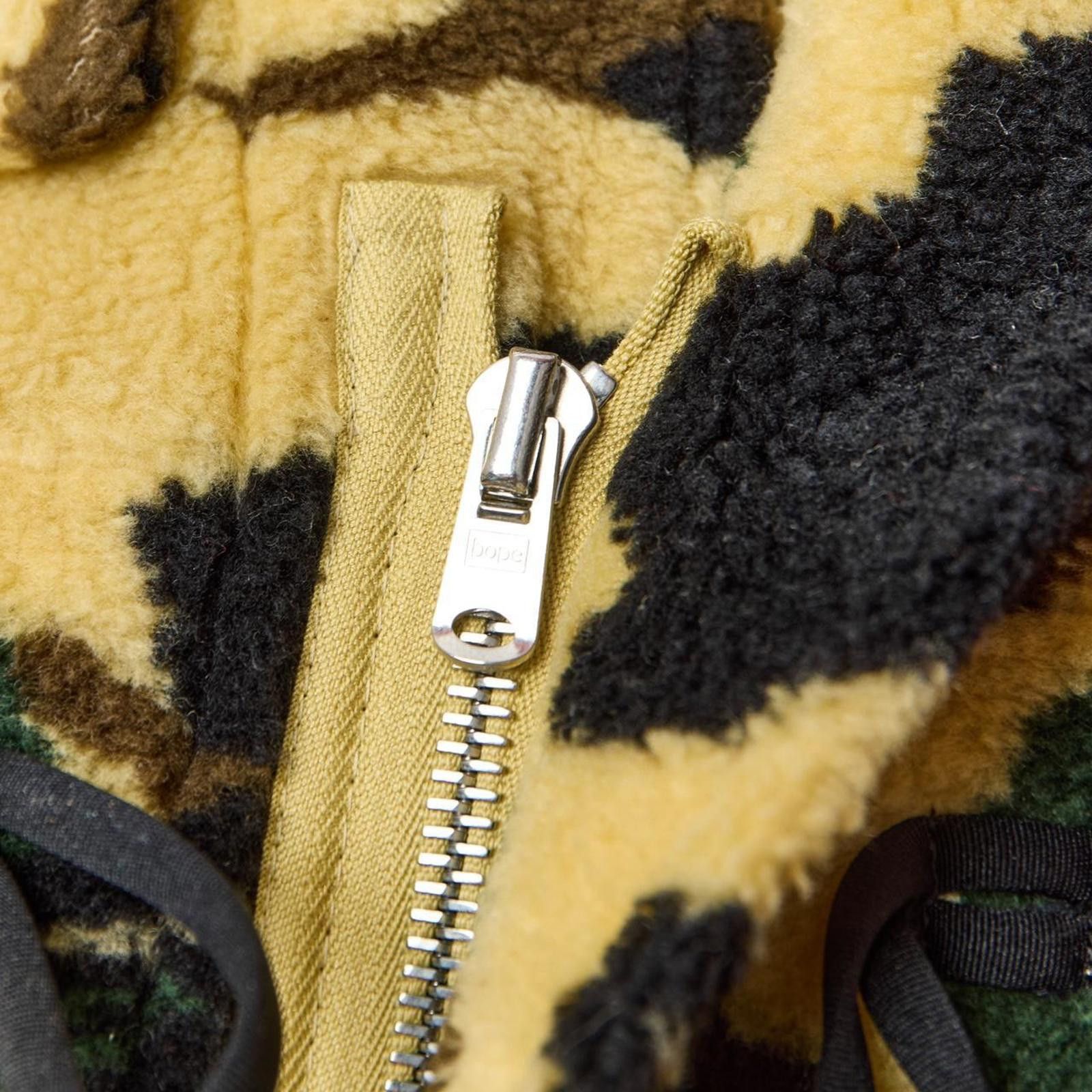 Bape Bape Vintage Camo Hooded Fur Long Coat Size US M / EU 48-50 / 2 - 6 Thumbnail