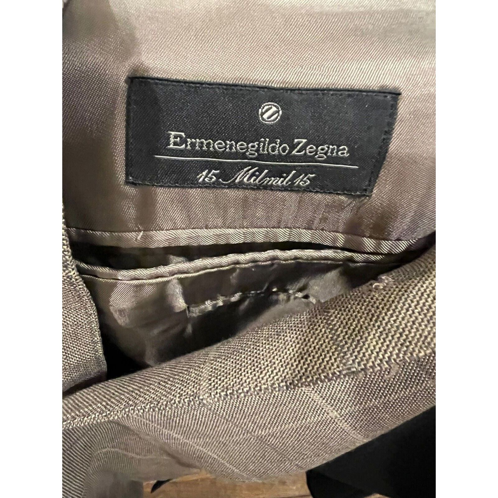 Ermenegildo Zegna ERMENEGILDO ZEGNA Mens Blazer 46S US/56S EU Blazer Size 46S - 8 Thumbnail