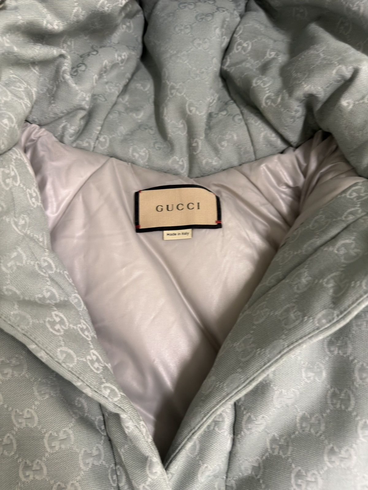 Gucci Gucci GG Canvas Hooded Jacket Mint Green Size US S / EU 44-46 / 1 - 5 Thumbnail