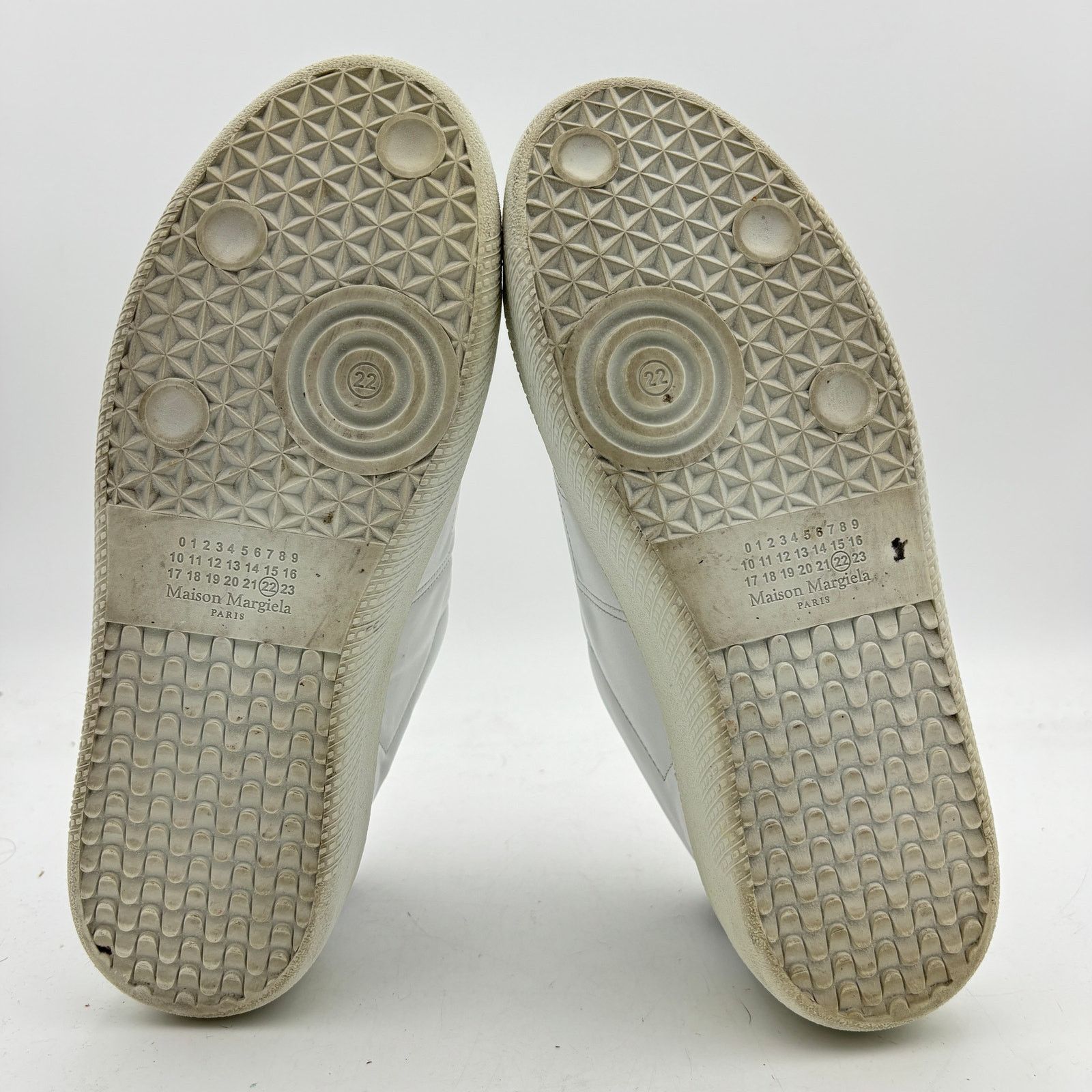 Maison Margiela Maison Margiela M22 Velcro Leather Low Sneakers Mens 42 US 9 Size US 9 / EU 42 - 8 Thumbnail
