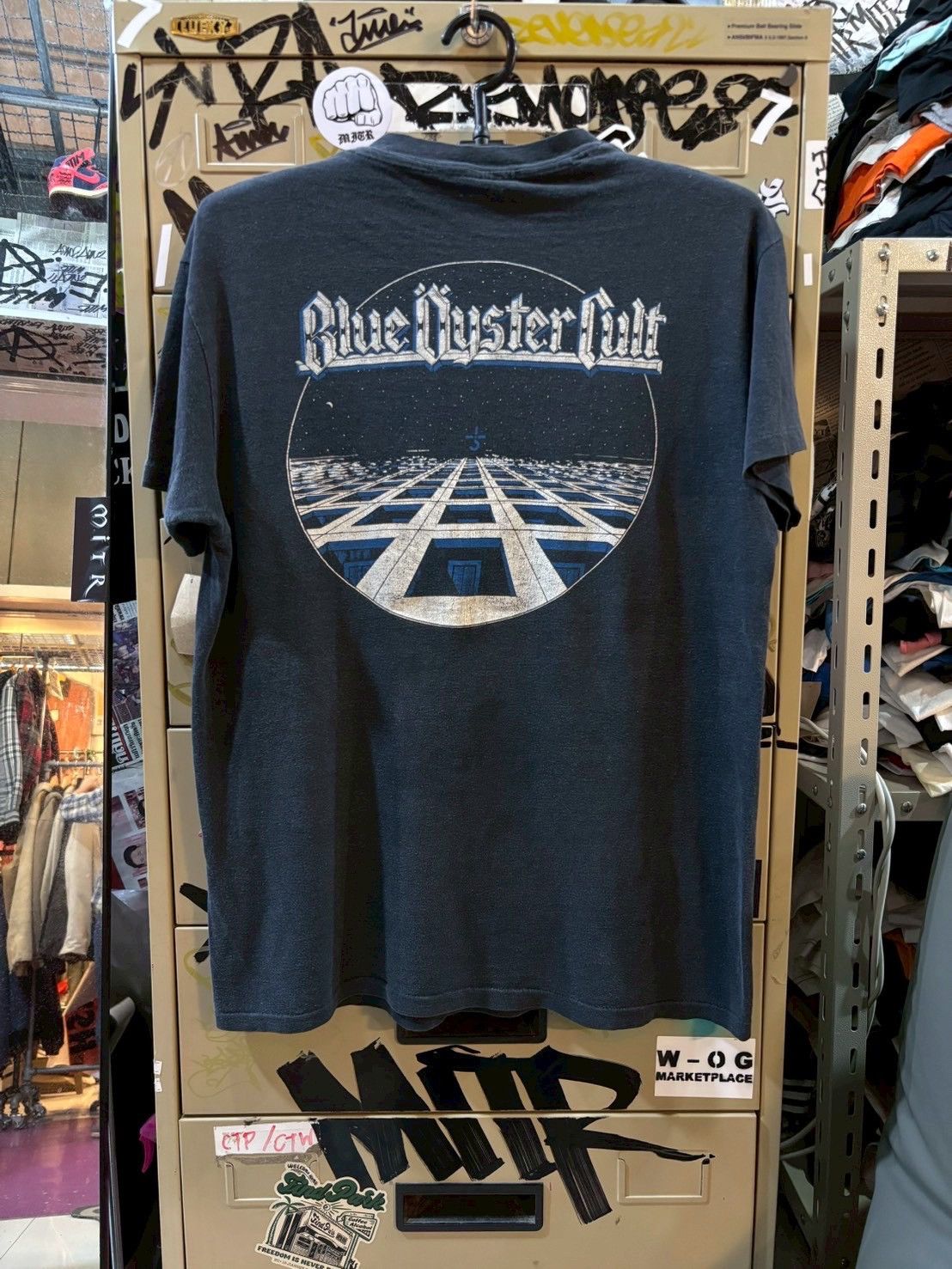 Band Tees Vintage Blue oyster 80’s Size US L / EU 52-54 / 3 - 2 Thumbnail