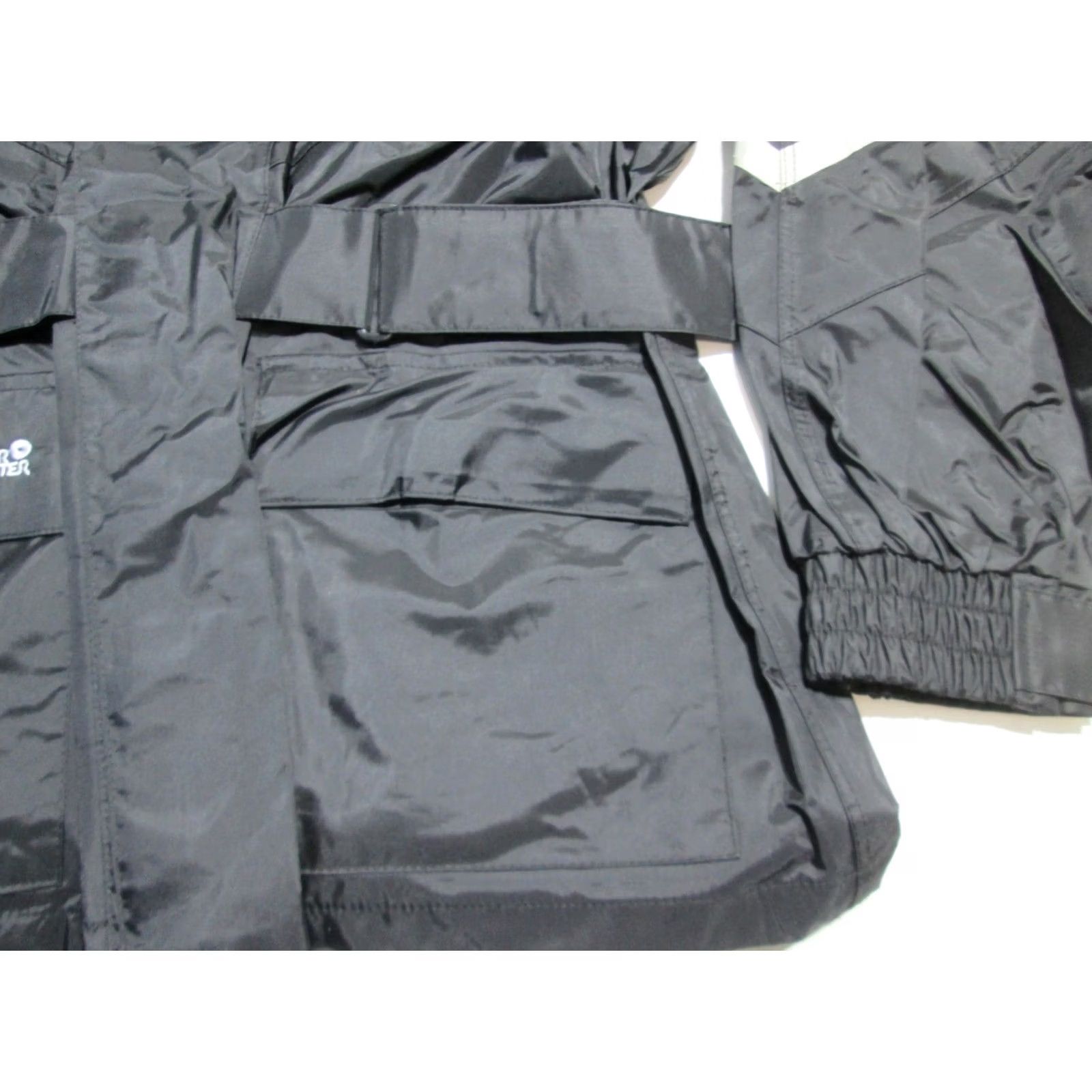 Vintage Tour Master Womens Windbreaker Jacket XS Black Outerwear Size XS / US 0-2 / IT 36-38 - 4 Thumbnail