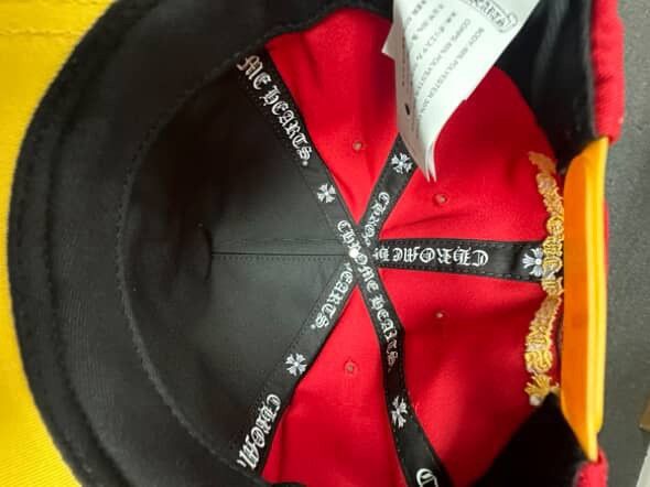 Chrome Hearts Red Chrome hearts hat Size ONE SIZE - 4 Thumbnail
