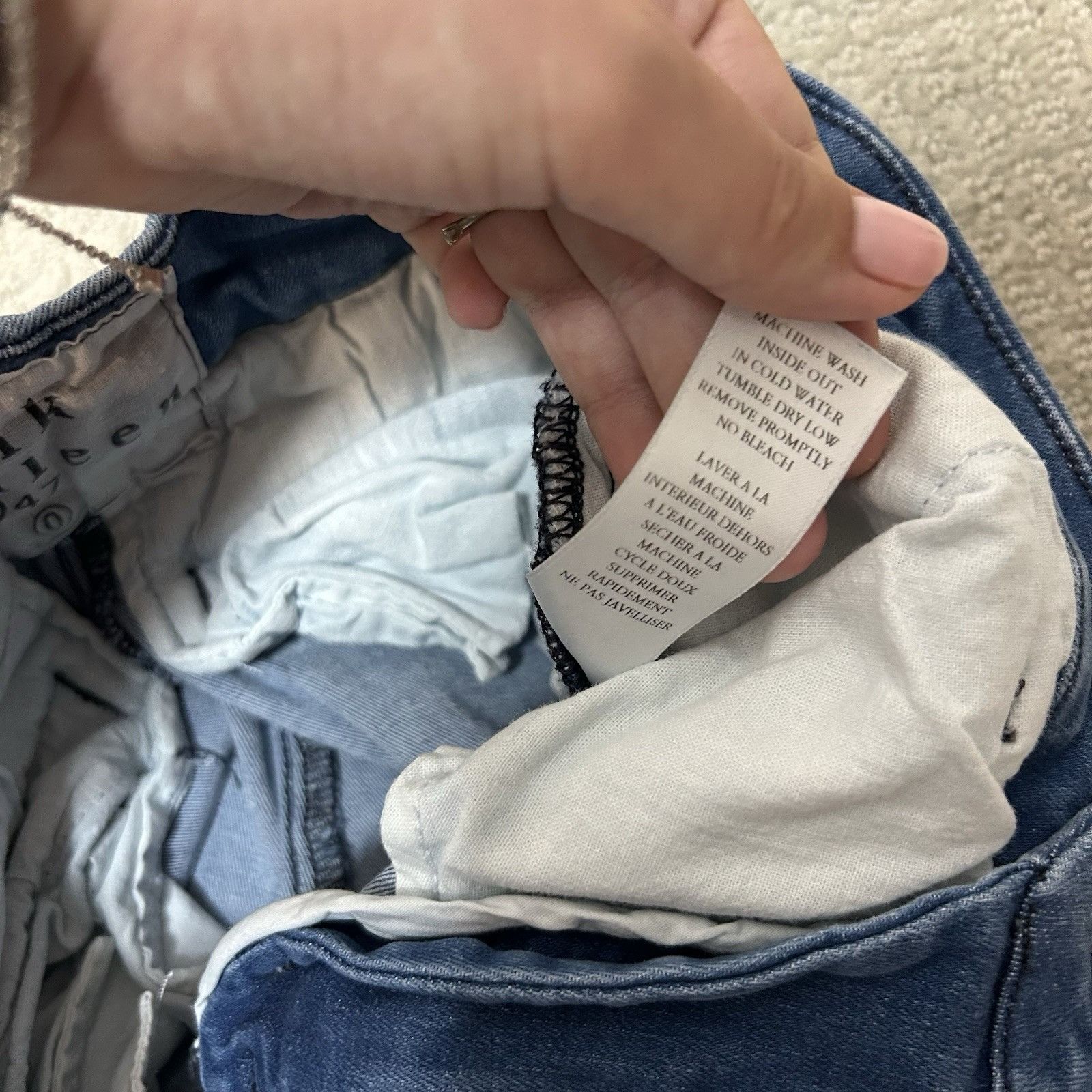 Frank & Eileen Frank & Eileen Wicklow Performance Cropped Blue Denim Jeans Size 25" / US 0 / IT 36 - 16 Thumbnail