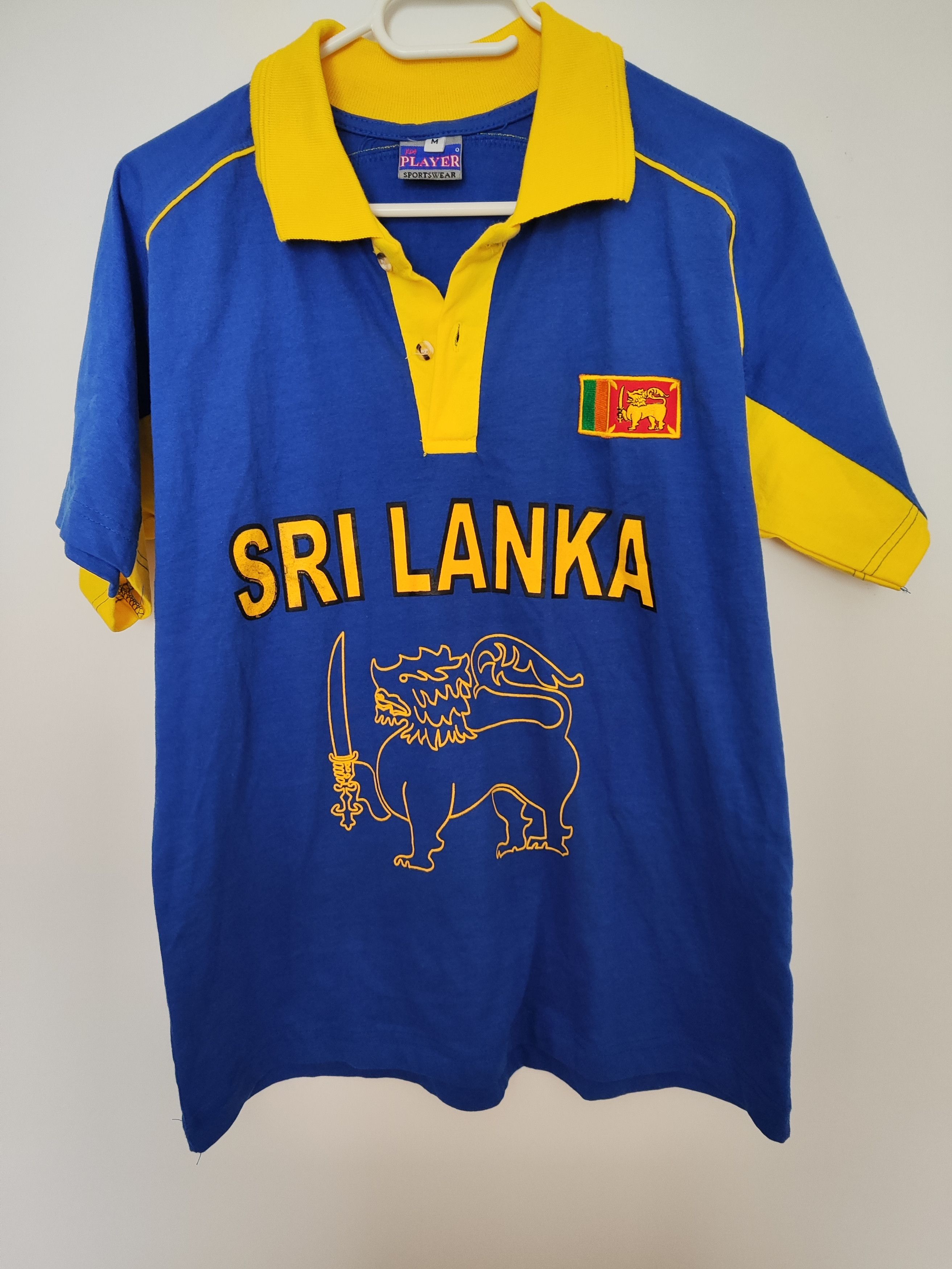 Vintage Vintage 90s Sri Lanka Polo Jersey– Retro Sportswear Size US M / EU 48-50 / 2 - 3 Thumbnail