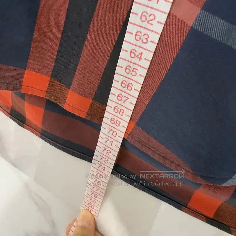 Burberry Burberry Long Sleeve Cotton Plaid Shirt. Size US M / EU 48-50 / 2 - 8 Thumbnail