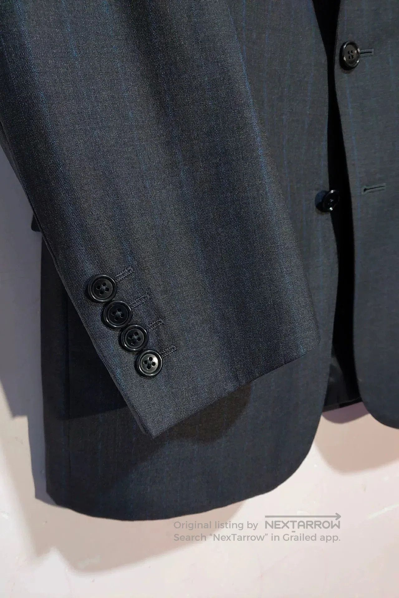 Aquascutum Aquascutum Wool Suit with Stripes. Size US M / EU 48-50 / 2 - 3 Thumbnail