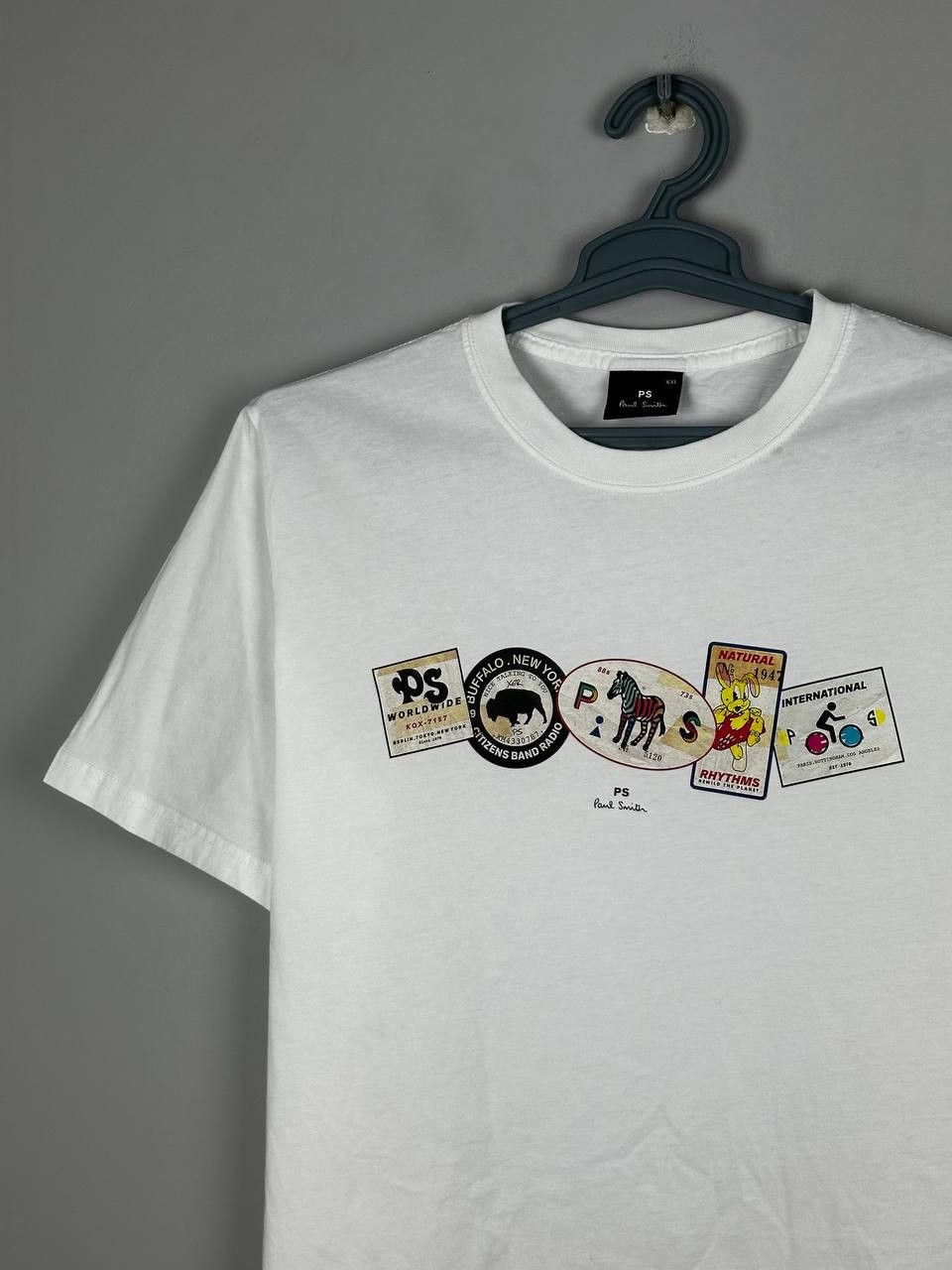 Paul Smith Men’s Paul Smith Big Logo Basic designer tee Size US XXL / EU 58 / 5 - 1 Thumbnail