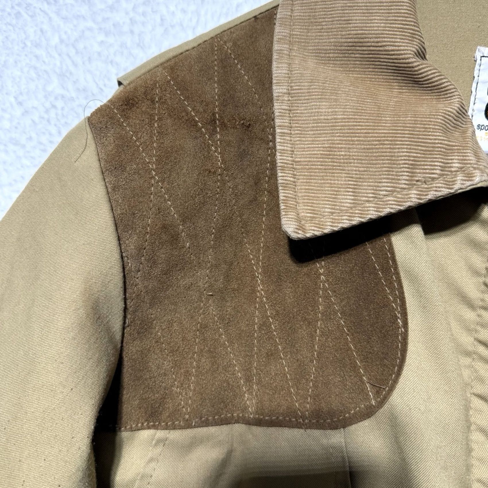 Vintage VINTAGE Bob Allen Jacket Safari Trench Coat Men’s M Beige Canvas Cotton Blend Belted Pockets 70s Outdoor Size US M / EU 48-50 / 2 - 4 Thumbnail