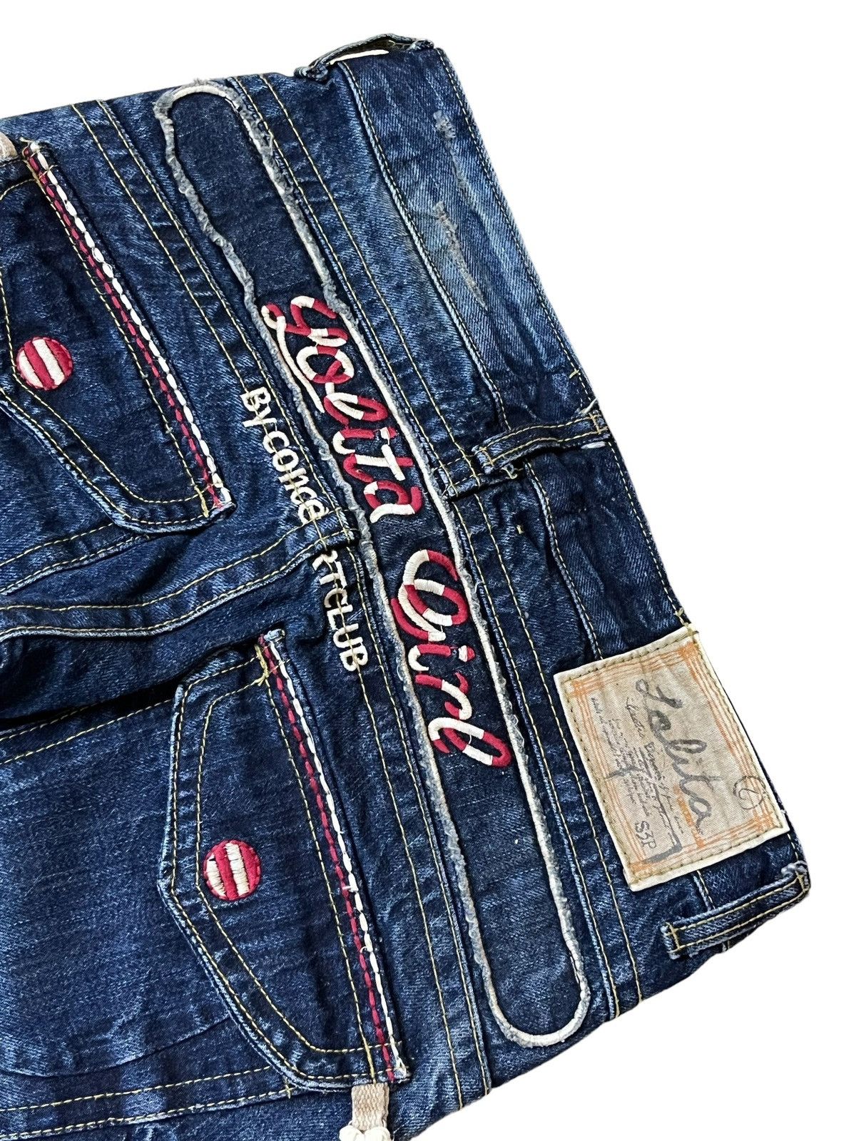 Japanese Brand JAPANESE CULT YOSHITOMO NARA LOLITA LOWRISE FLARE JEANS Size US 31 - 9 Thumbnail