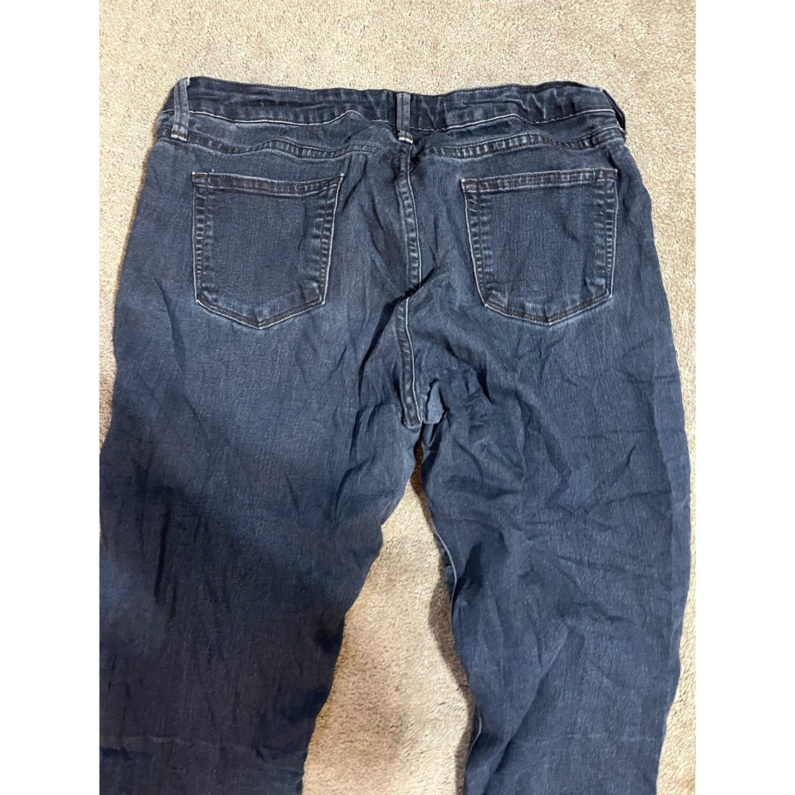 Vintage VINTAGE JUST BLACK Womens Jeans Skinny High Rise Cotton Stretch Size 32 Blue US Made Size 24" / US 00 / IT 34 - 4 Thumbnail