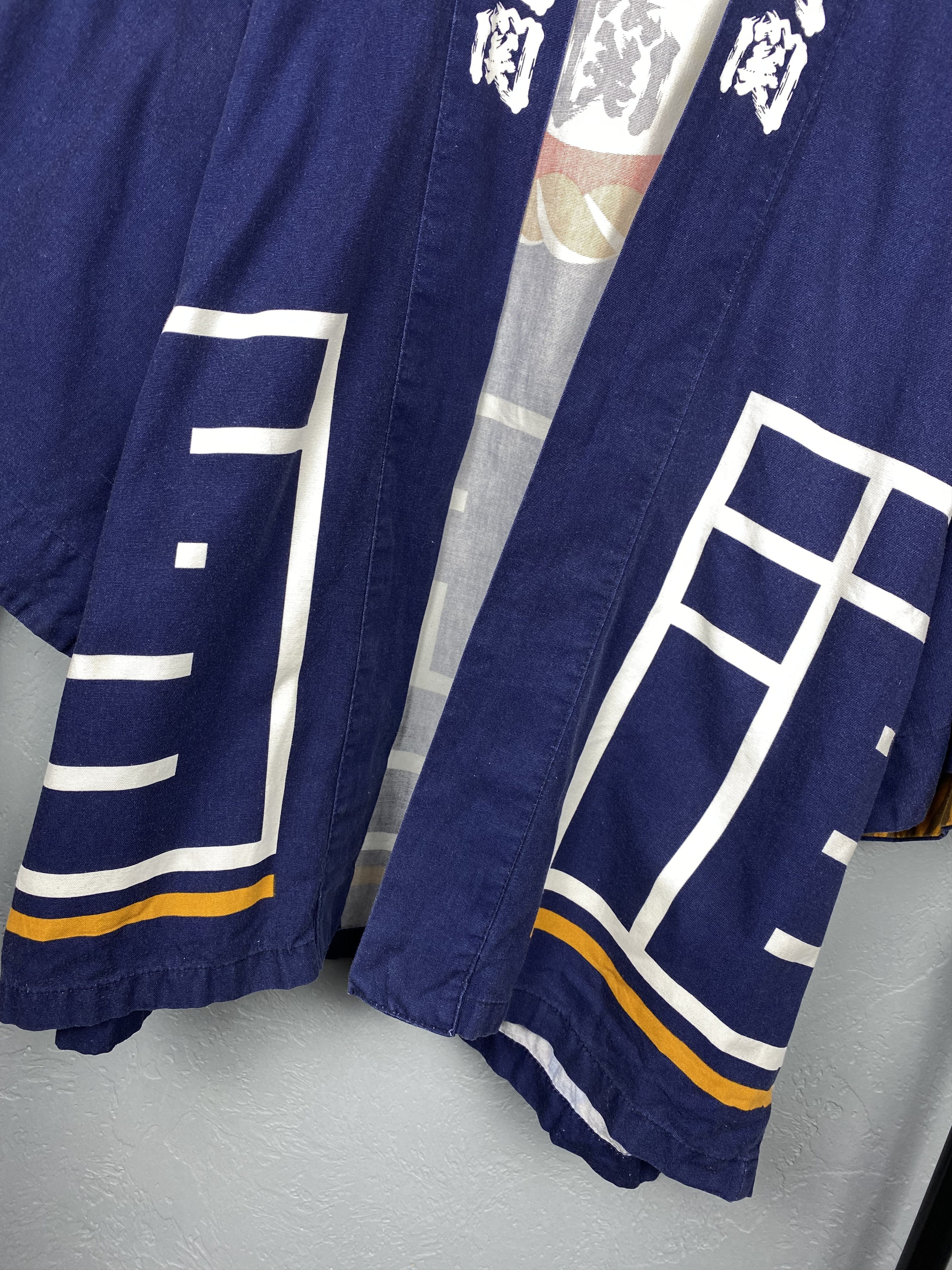 Japanese Brand Japanese Traditional Indigo Kimono Shirt Cardigan Size US L / EU 52-54 / 3 - 6 Thumbnail