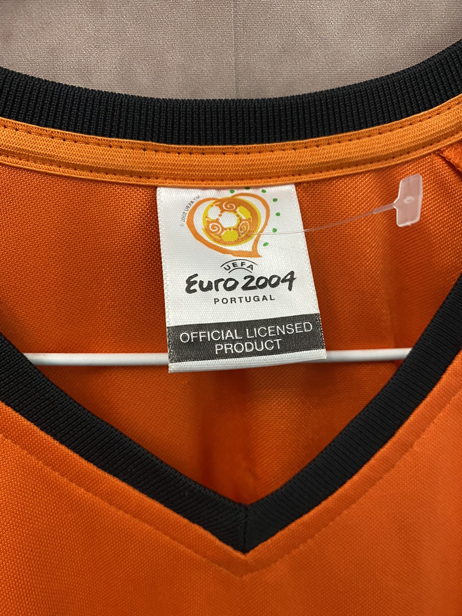 Adidas × UEFA Netherlands Adidas Shirt UEFA 2004 Soccer Jersey Holland Size US L / EU 52-54 / 3 - 3 Thumbnail