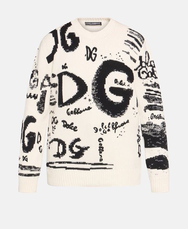 Dolce & Gabbana Cashmere pullover Size XXL / US 16-18 / IT 52-54 - 1 Thumbnail