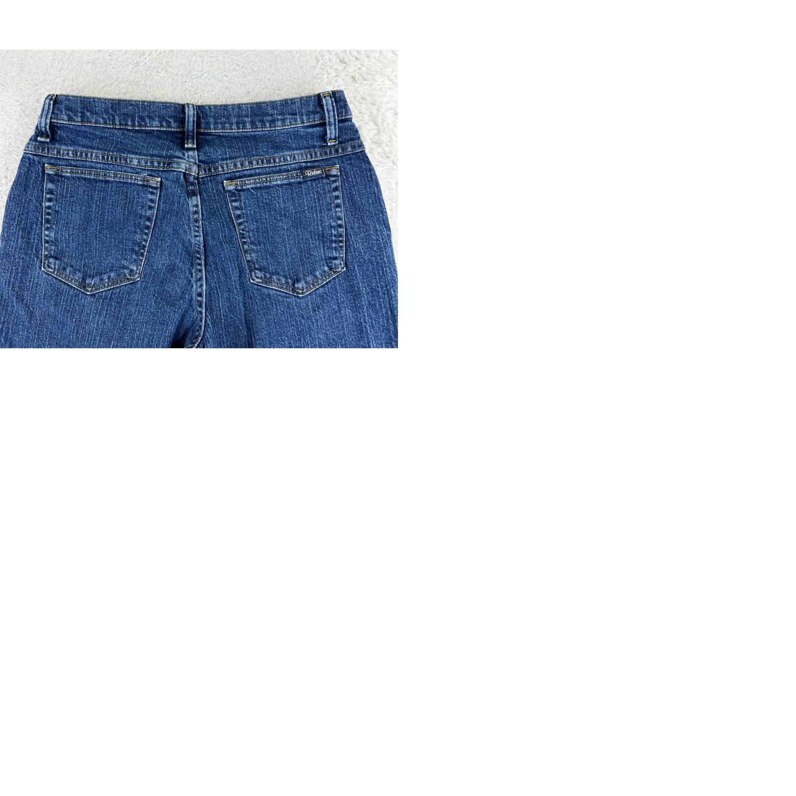 Wrangler VINTAGE Wrangler Jeans Womens 10 P Blue Denim Carpi Cotton Blend Mid Rise 27x18 Size 32" / US 10 / IT 46 - 10 Thumbnail
