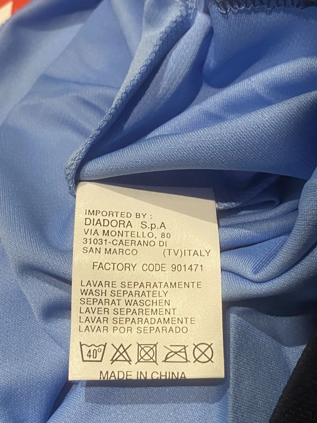Diadora Jersey Diadora Napoli vintage new Size US XXL / EU 58 / 5 - 6 Thumbnail