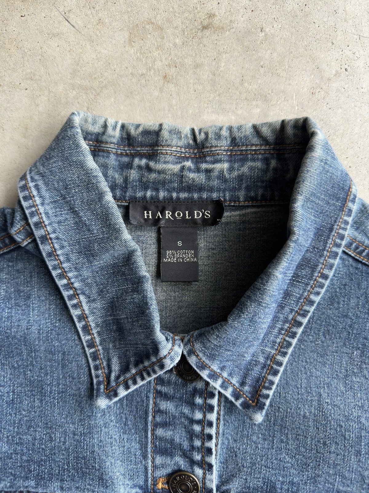 Other Y2K 2000s Western Denim Trucker Jacket - S Size S / US 4 / IT 40 - 3 Thumbnail