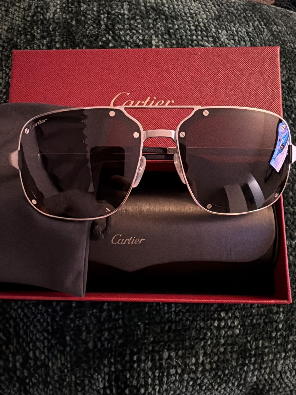 Cartier Cartier Sunglasses Size ONE SIZE - 2 Thumbnail
