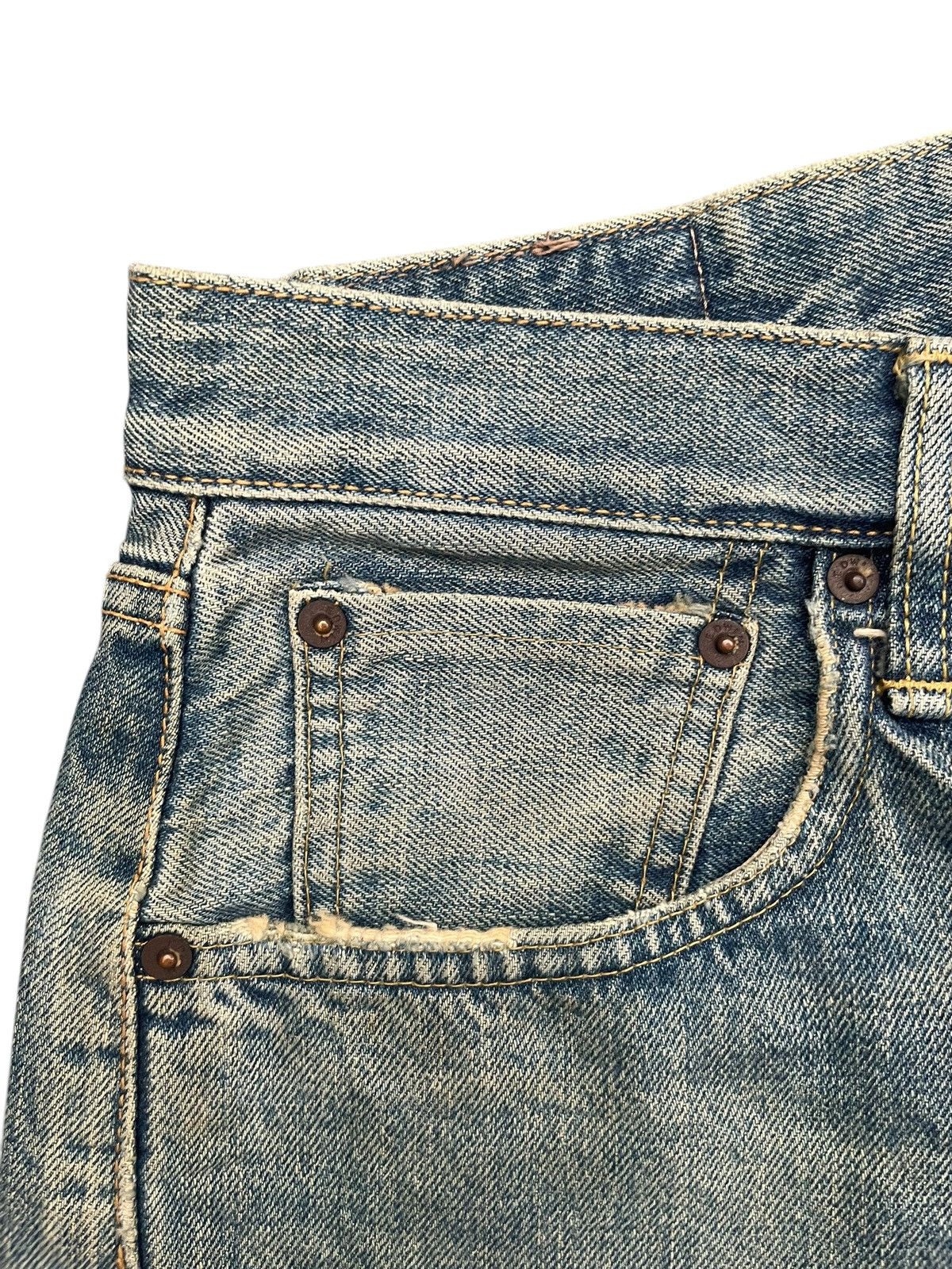 Edwin Vintage 90’s Edwin 505 Selvedge Jeans Size US 31 - 7 Thumbnail