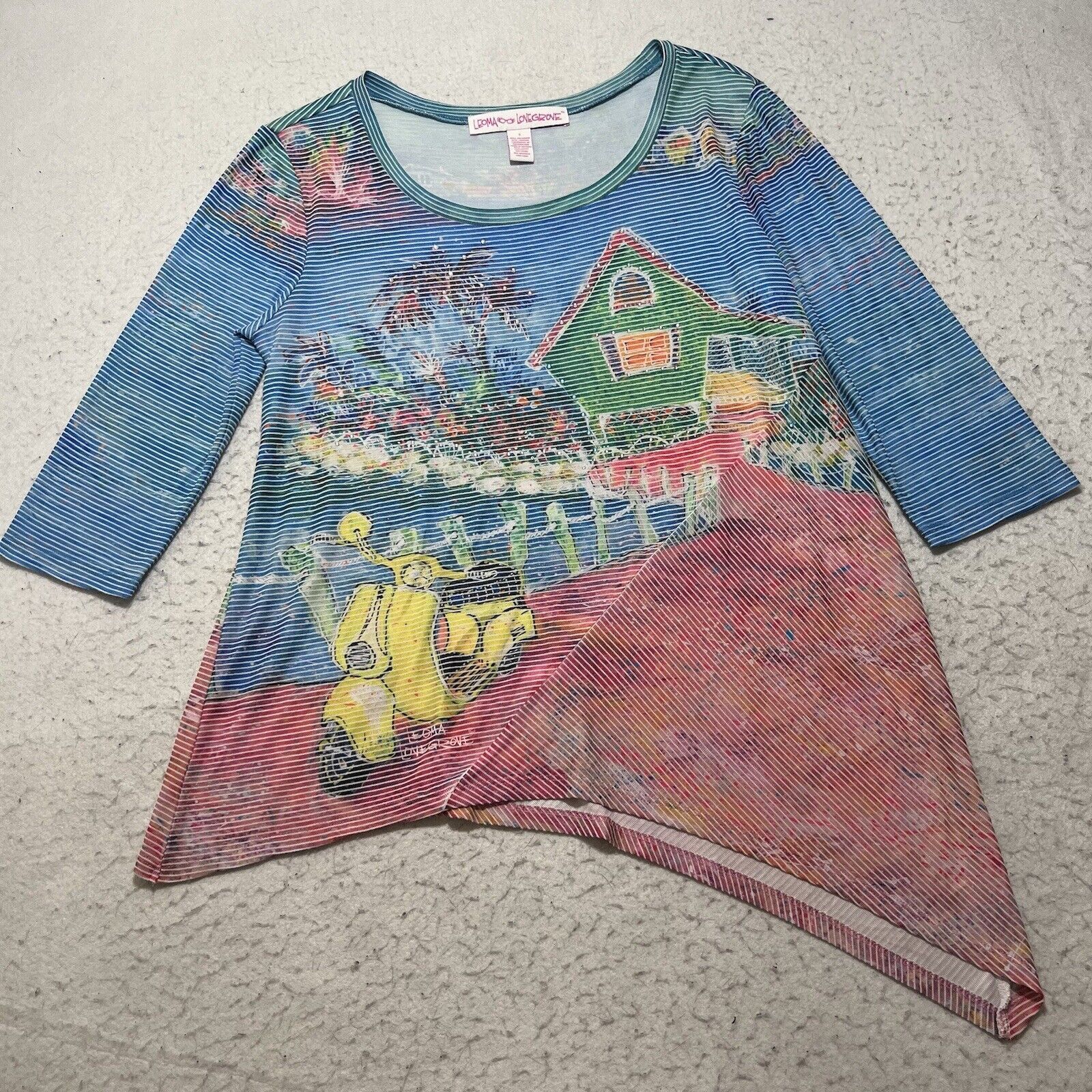 Other Leoma Lovegrove Small Motor Scooter Rhinestone Top Size S / US 4 / IT 40 - 1 Thumbnail