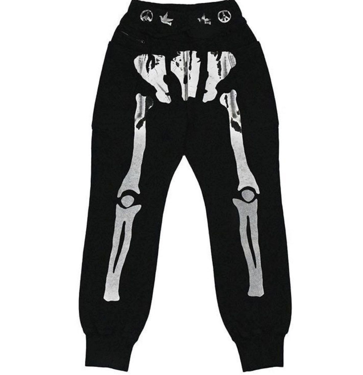 Kapital Kapital skeleton bone sweatpants size 3 Size US 32 / EU 48 - 1 Thumbnail