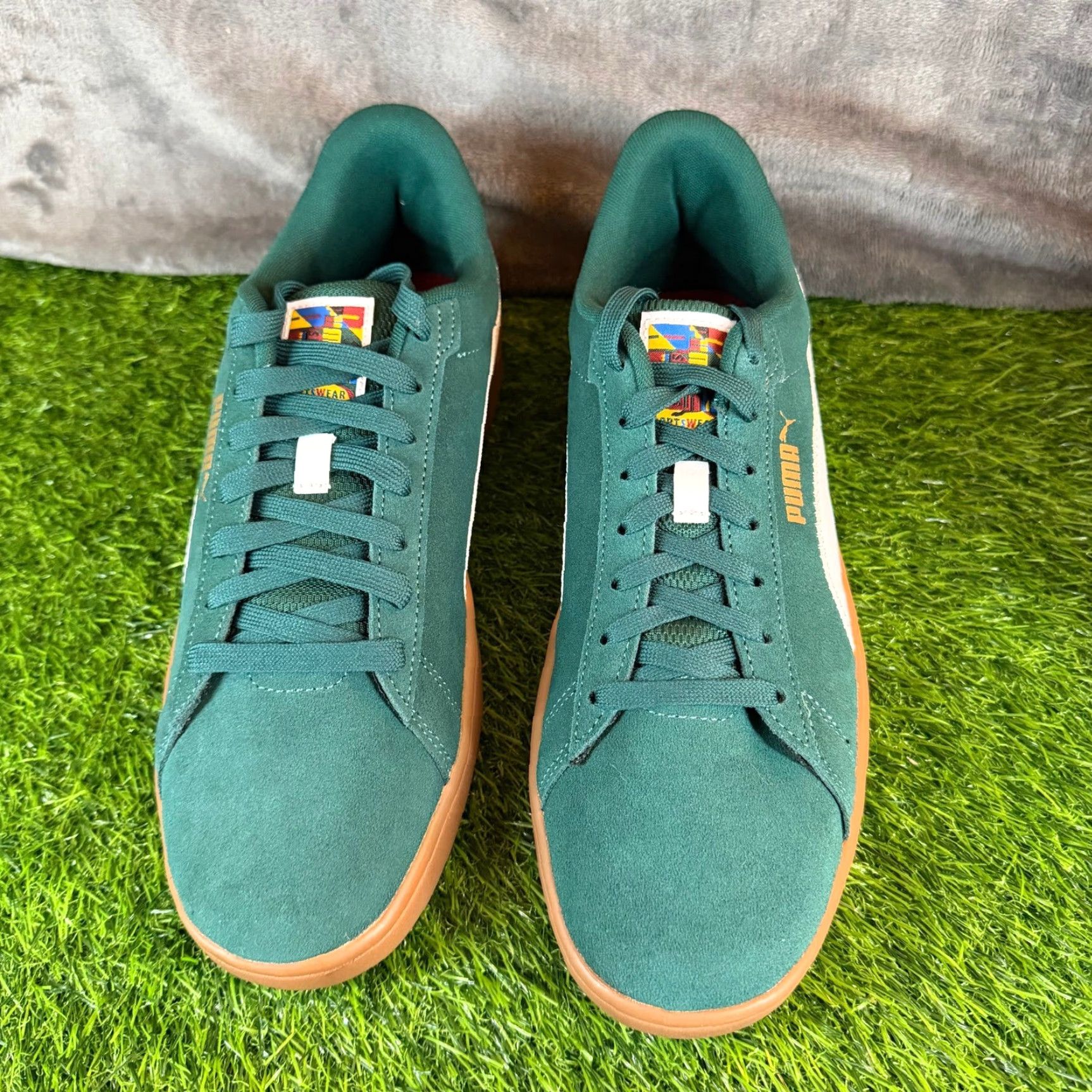Puma Puma Smash 3.0 Year Of Sport Dark Myrtle Green Suede Gum Sole 397484-01 Mens 11 Size US 11 / EU 44 - 4 Thumbnail