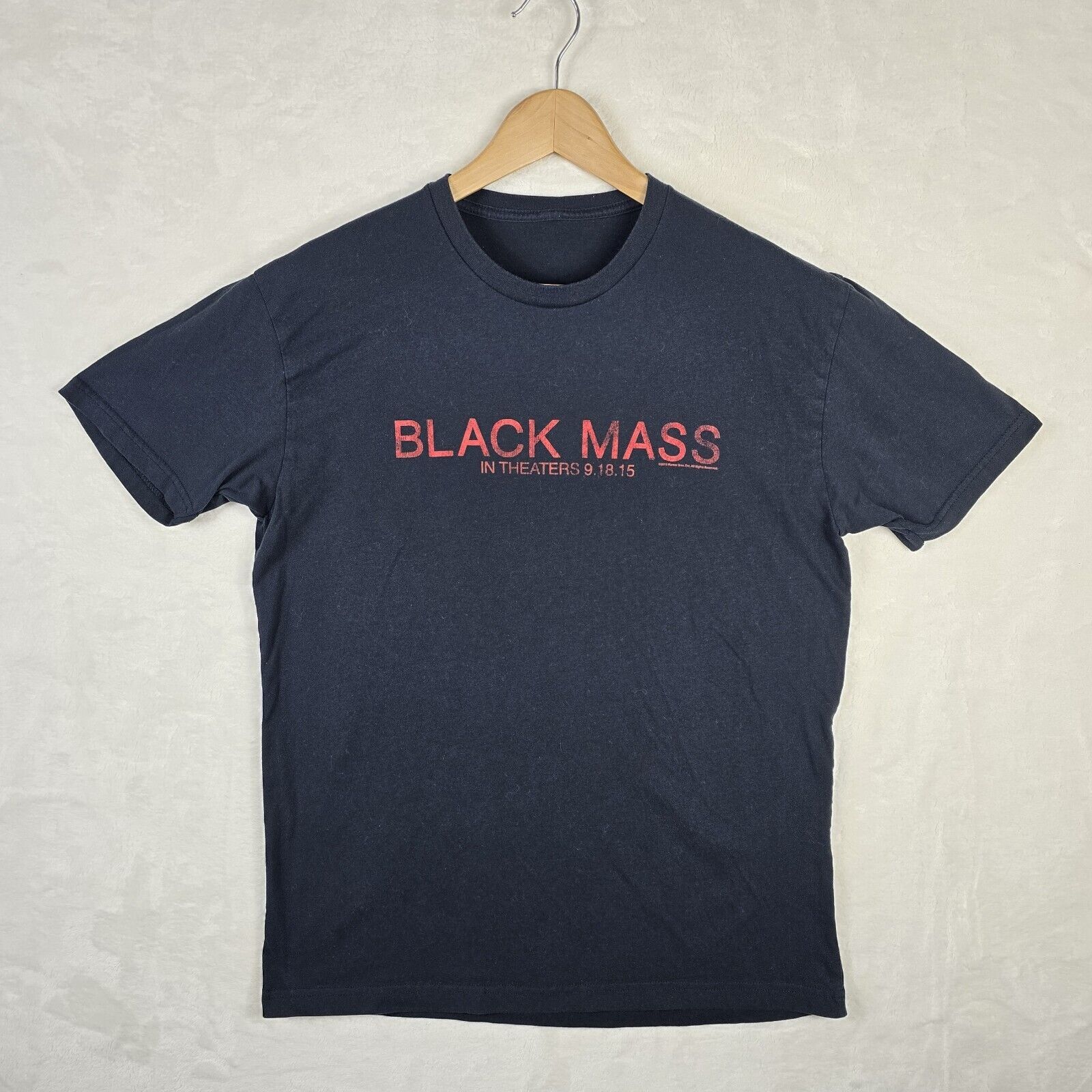 Next Level Black Mass Movie Promo Shirt Size Large 2015 Johnny Depp Size US L / EU 52-54 / 3 - 2 Thumbnail