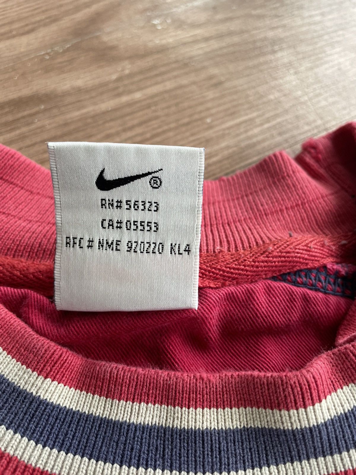 Nike Vintage nike big logo sweatshirt Size US L / EU 52-54 / 3 - 4 Thumbnail