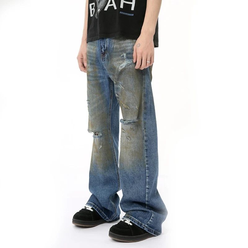 Japanese Brand × Vintage Bootcut Slimming Loose Jeans Size US 28 / EU 44 - 3 Thumbnail