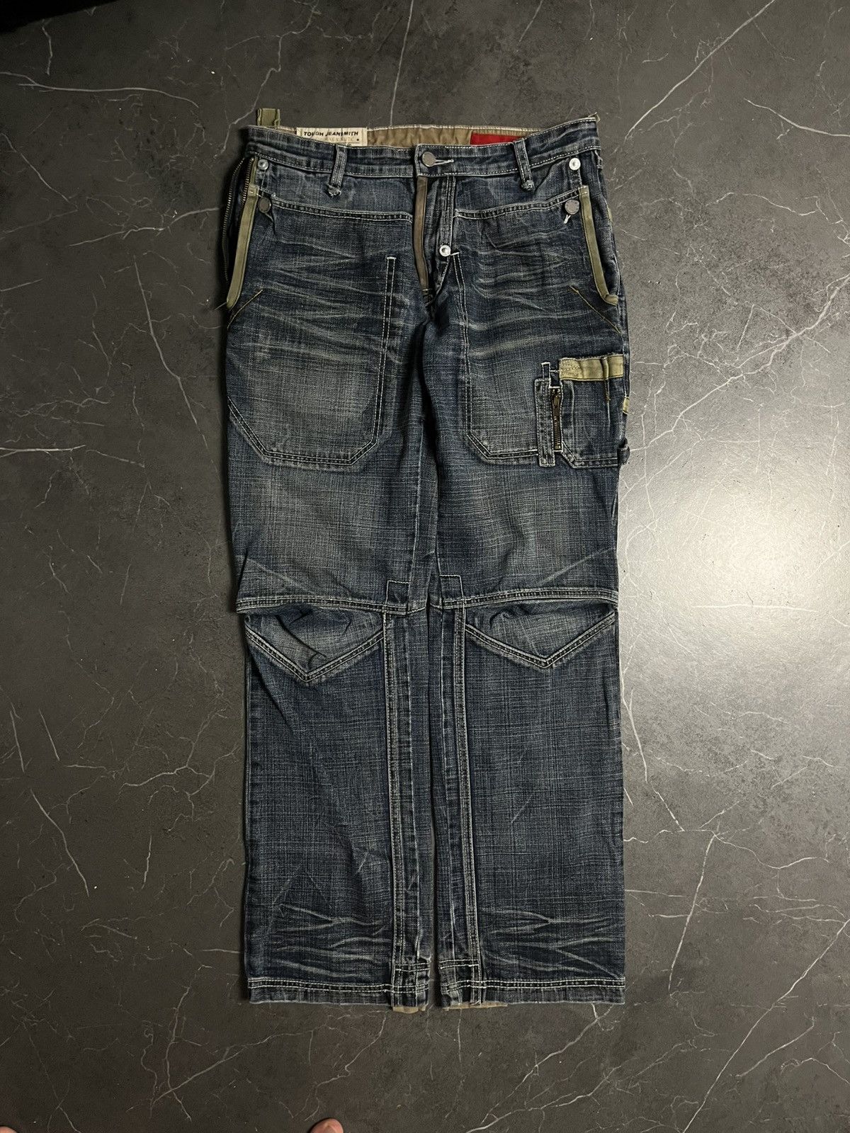 Kapital Tough Jeansmith Japenese streetwear jeans vintage 2000’s Size US 31 - 7 Thumbnail