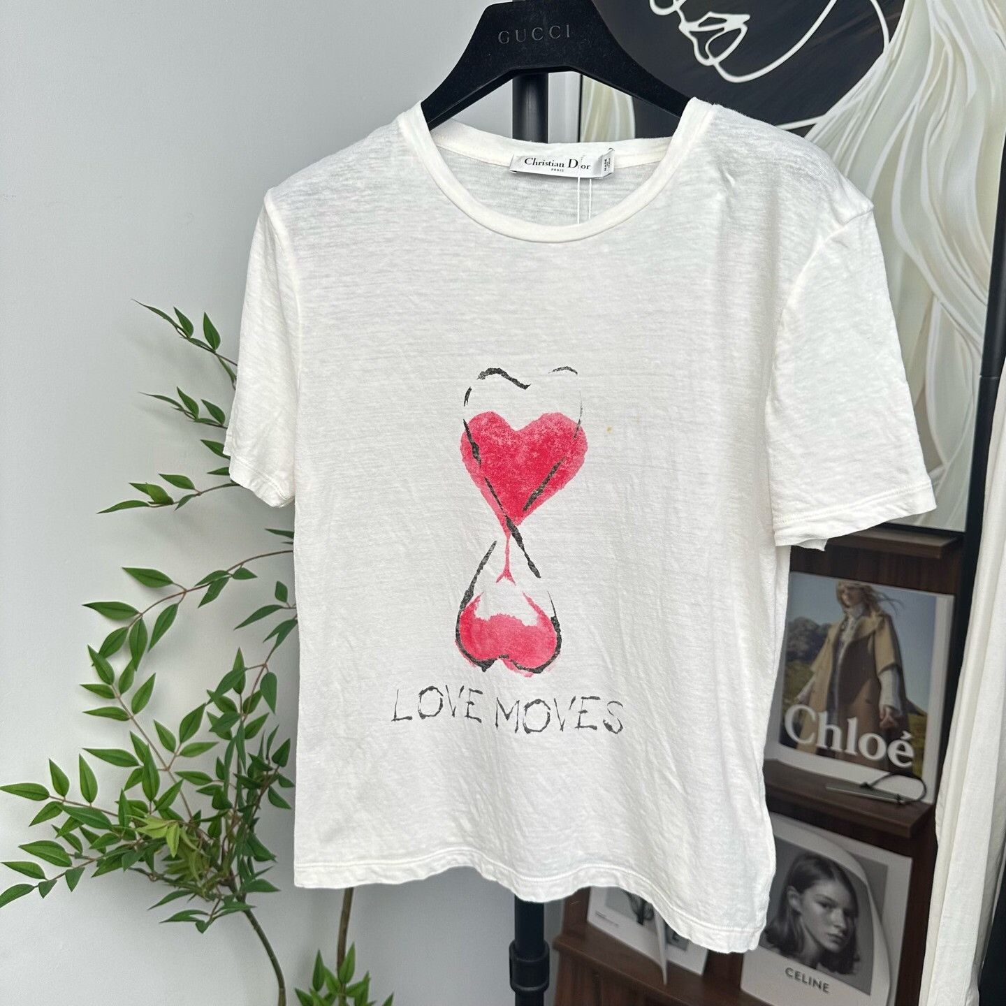 Dior Dior White T-Shirt XS Women Size XS / US 0-2 / IT 36-38 - 1 Thumbnail