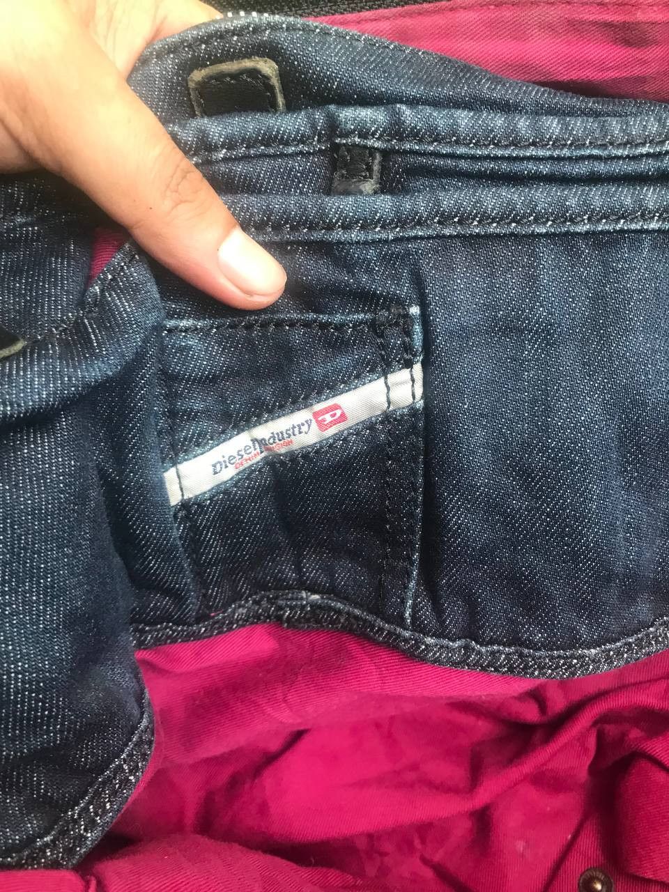 Diesel Diesel Denim Double Zipper Bag Size ONE SIZE - 6 Thumbnail