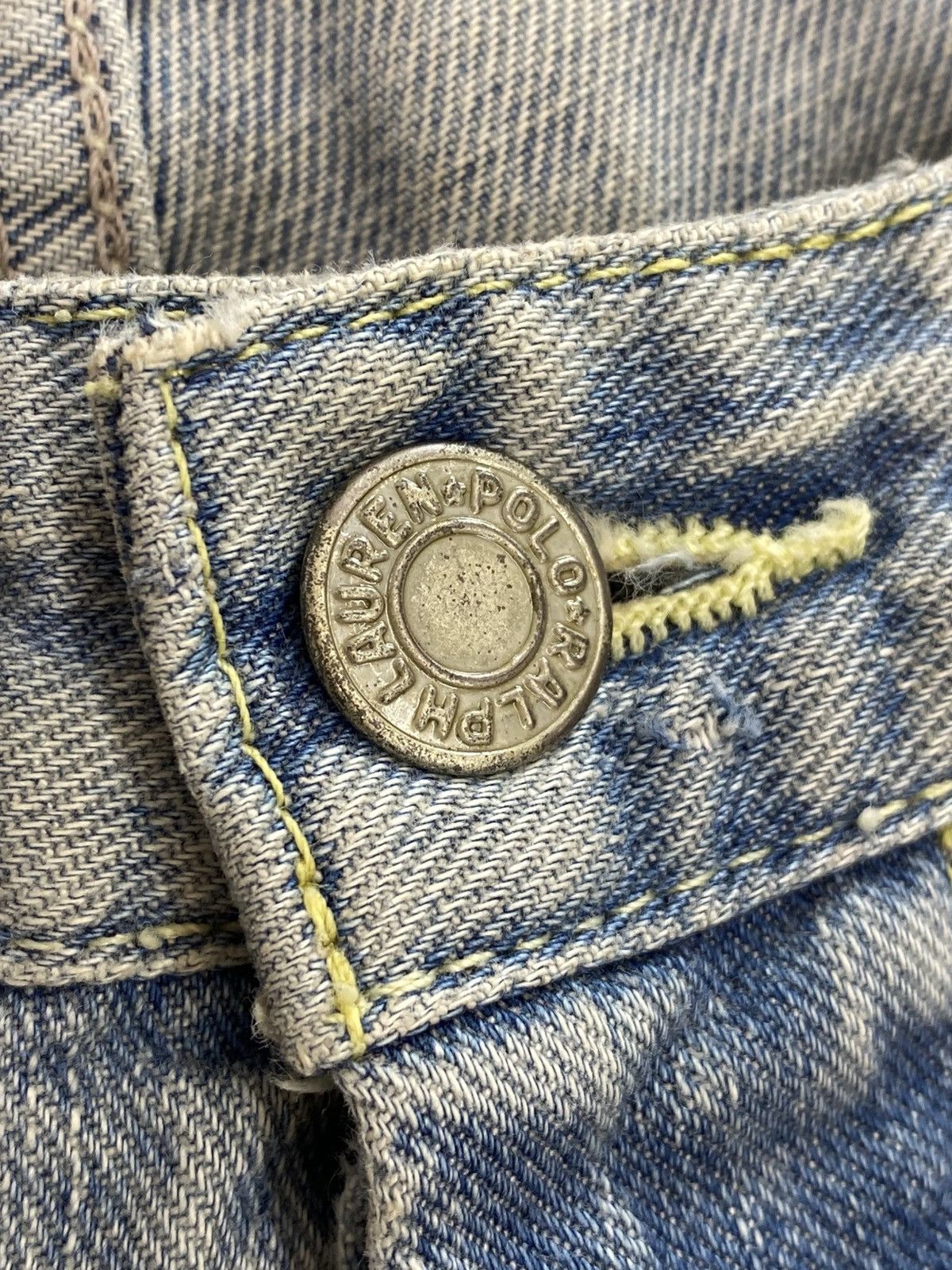Ralph Lauren Ralph Lauren Bush Pants Distress Denim Size US 31 - 10 Thumbnail
