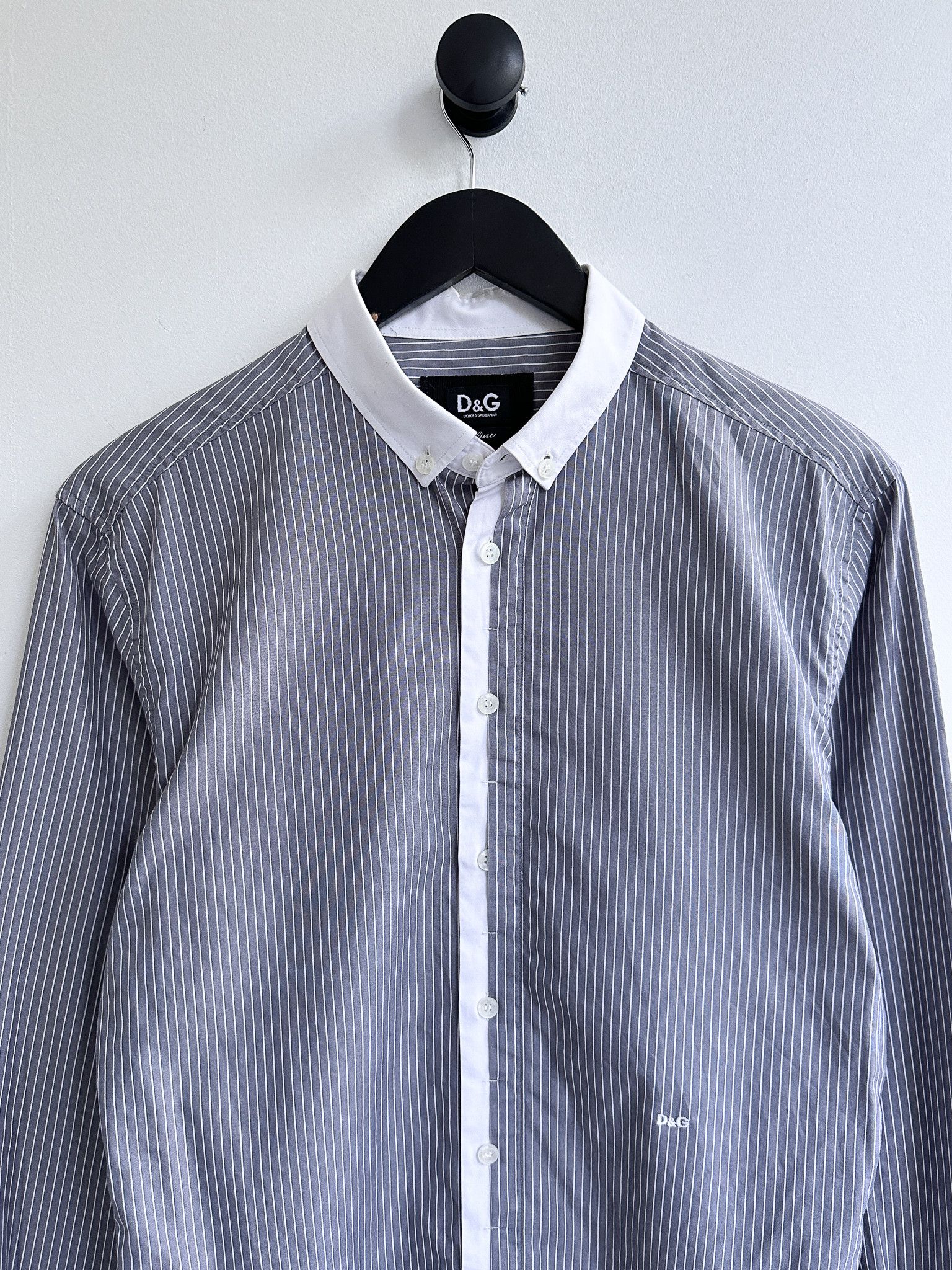 Dolce & Gabbana Vintage Dolce & Gabbana D&G Striped Shirt Grailed