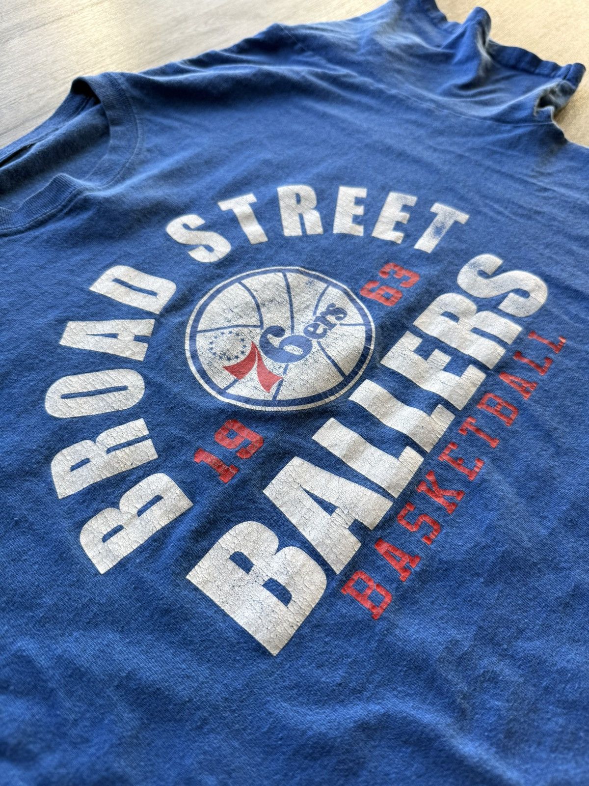 Vintage Vintage NBA T Shirt, Philadelphia 76ers Size US M / EU 48-50 / 2 - 3 Thumbnail