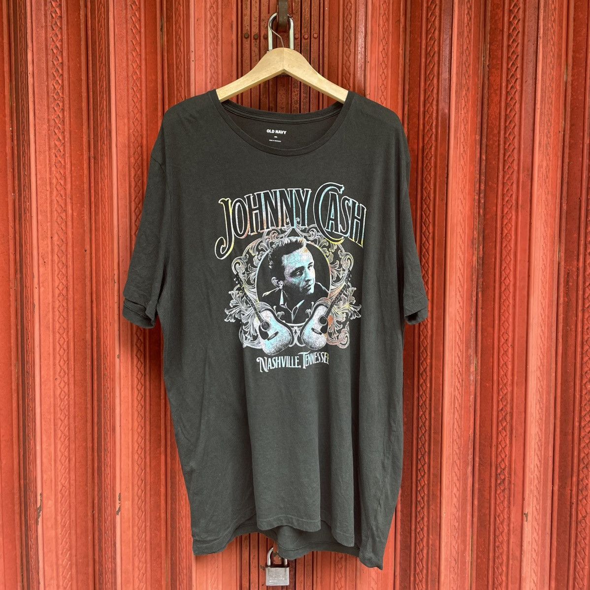 Band Tees Johnny Cash “Nashville Tenessee” Vintage Shirt Size US XXL / EU 58 / 5 - 1 Thumbnail