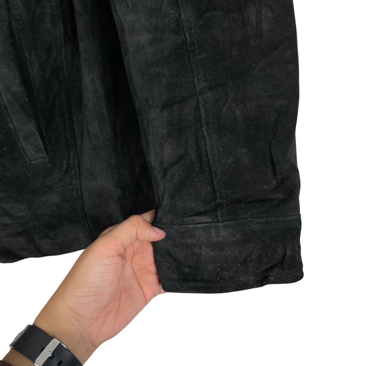 ABAHOUSE Abahouse Suede Leather Jacket Size US M / EU 48-50 / 2 - 13 Thumbnail