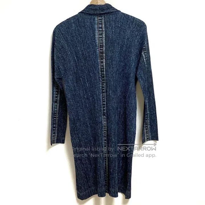 Issey Miyake Issey Miyake size:3 Denim Pleated Overcoat Size XS / US 0-2 / IT 36-38 - 2 Thumbnail