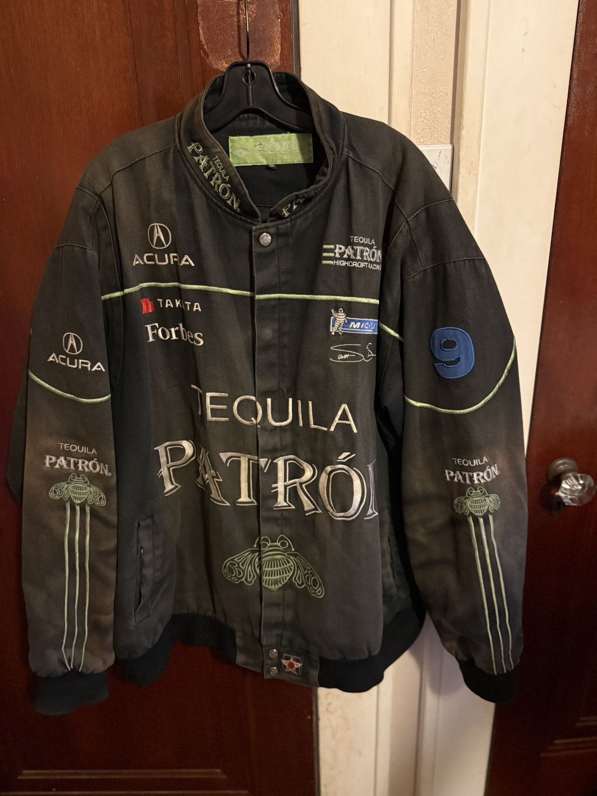 Vintage Patron Racing Bomber Jacket Size US XXL / EU 58 / 5 - 2 Thumbnail