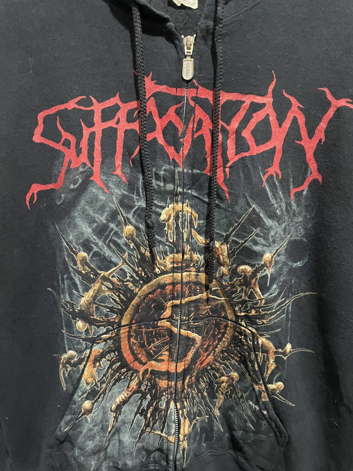 Band Tees VTG 00s Suffocation Hoodie Size US M / EU 48-50 / 2 - 7 Thumbnail