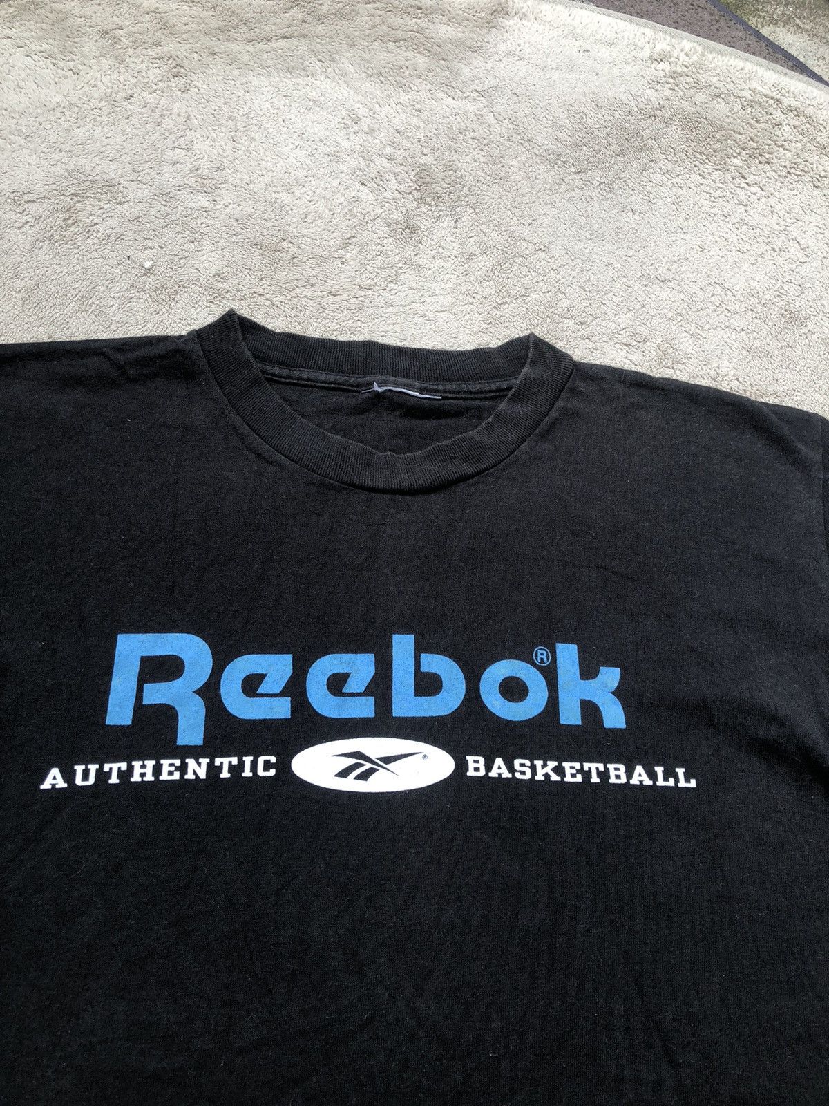Reebok × Vintage Vintage Reebok Basketball Big Logo Single Stitched T Shirt Size US M / EU 48-50 / 2 - 3 Thumbnail