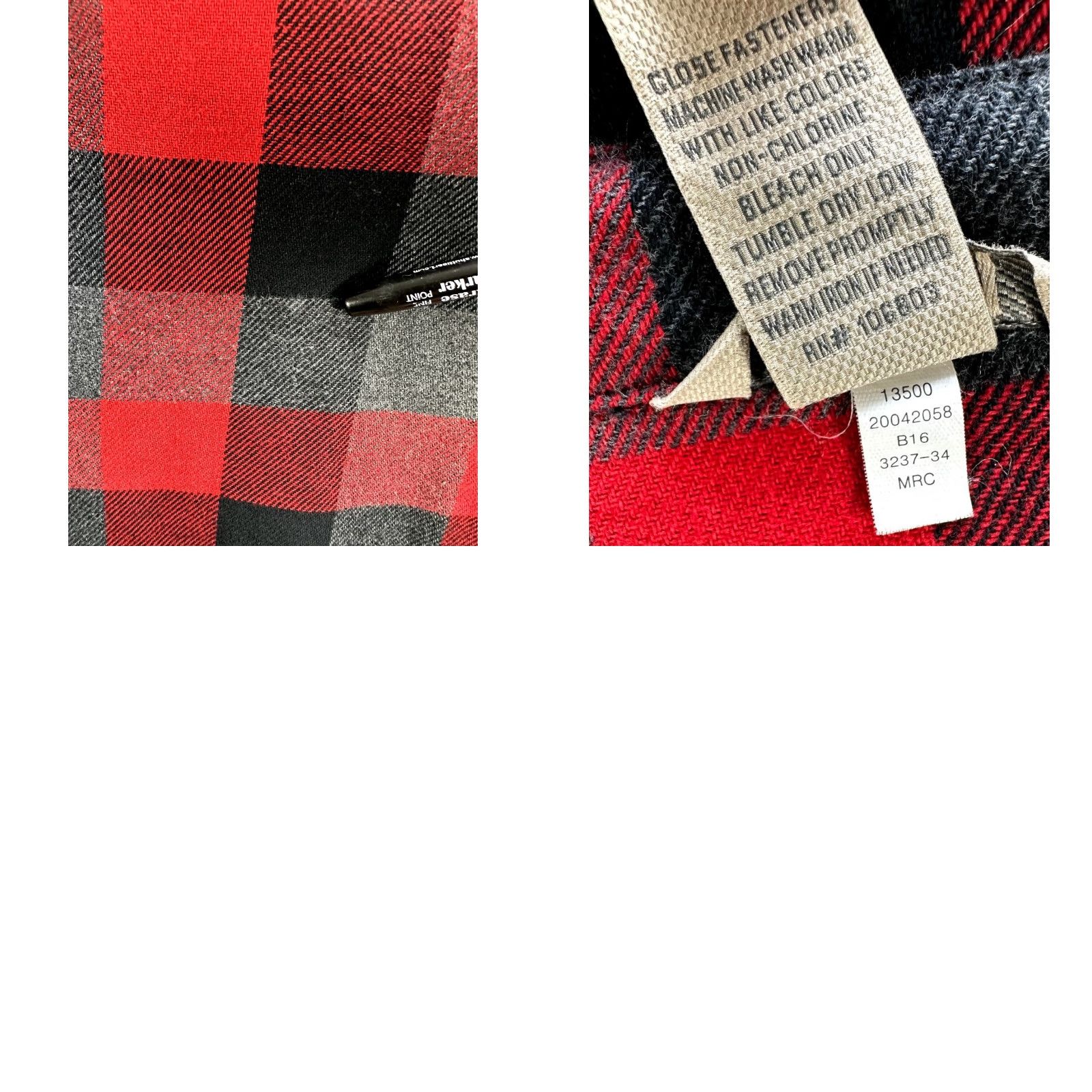Vintage Mens Duluth Trading Red Plaid Thick Snap Button Shirt Long Sleeve Cotton Nylon M Size US M / EU 48-50 / 2 - 9 Thumbnail