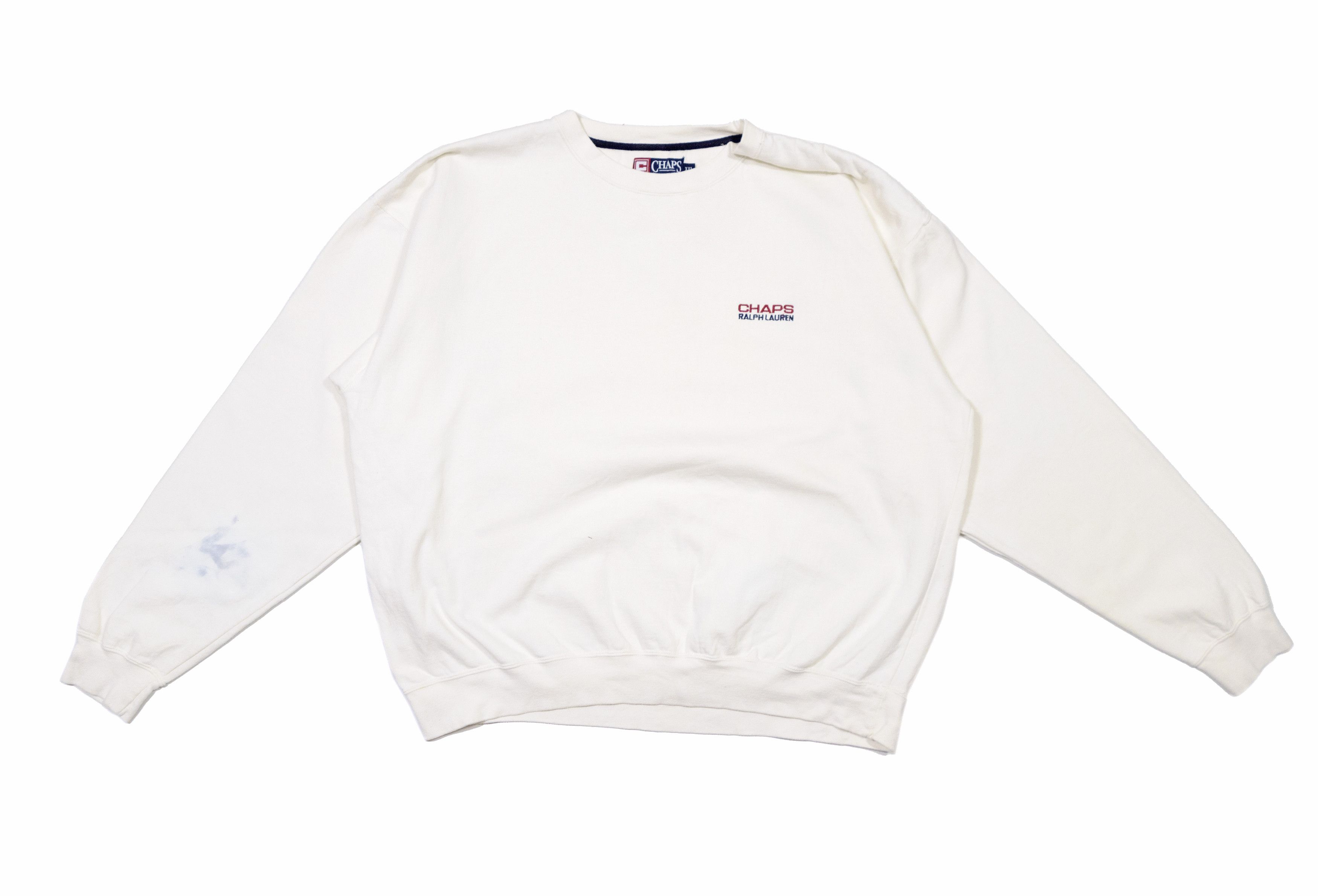 Chaps Ralph Lauren 90S Chaps Logo Baggy Sweatshirt Size US XXL / EU 58 / 5 - 1 Thumbnail