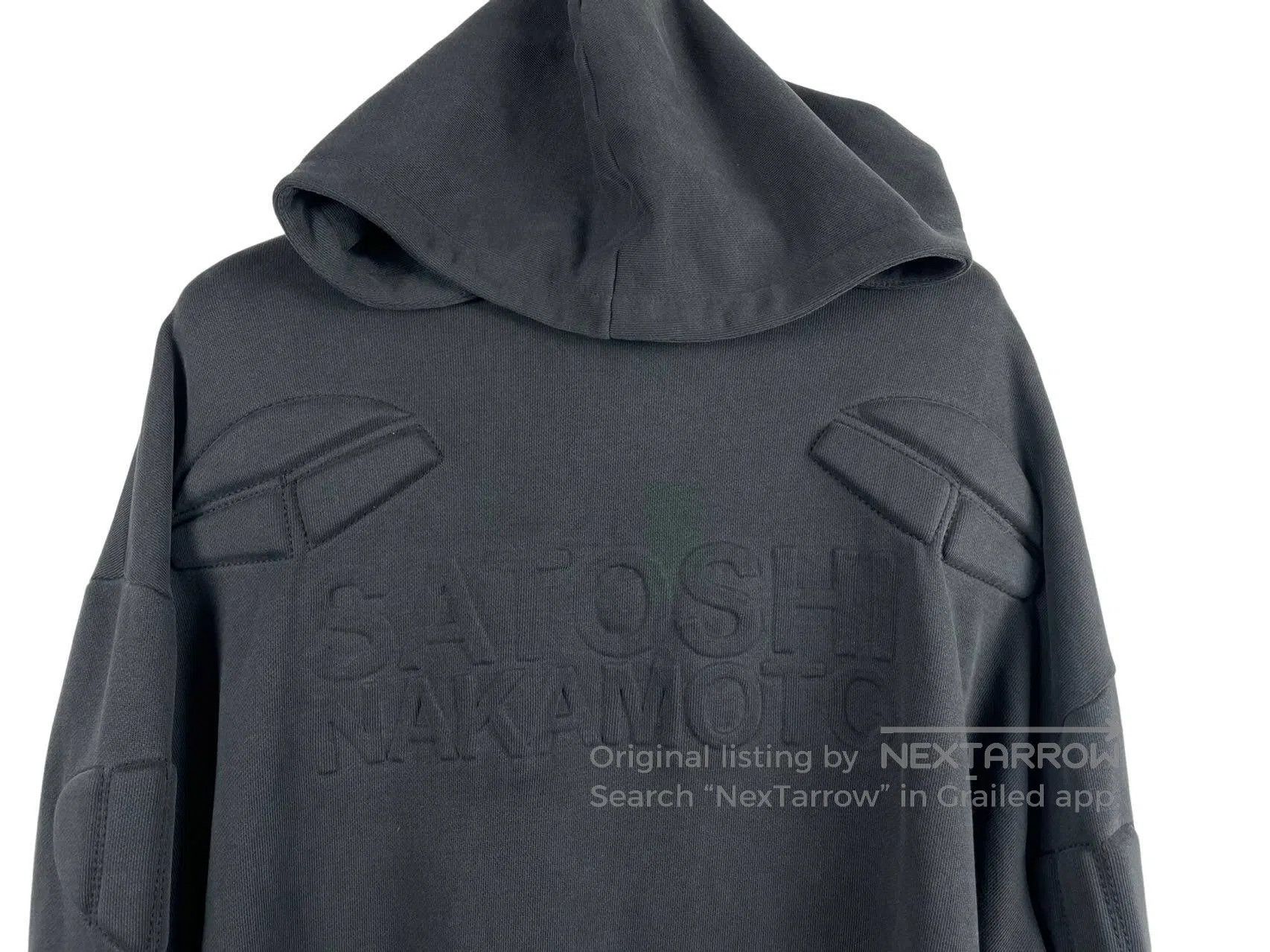 Satoshi Nakamoto Satoshi Nakamoto Motorcycle Armor Embossed Hoodie Size US XL / EU 56 / 4 - 3 Thumbnail