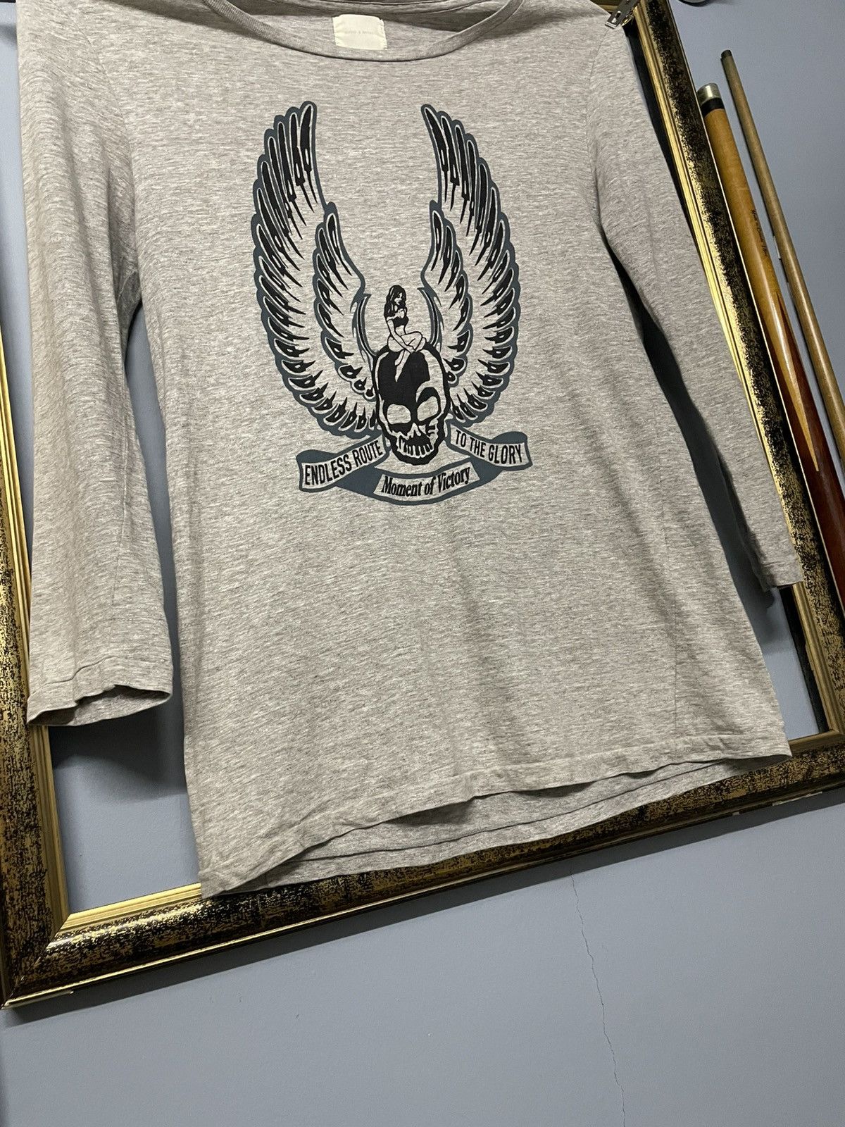 Hysteric Glamour Vintatge 90s Japan Designer Barrel&Barrel Skull Art Girl Size US S / EU 44-46 / 1 - 4 Thumbnail