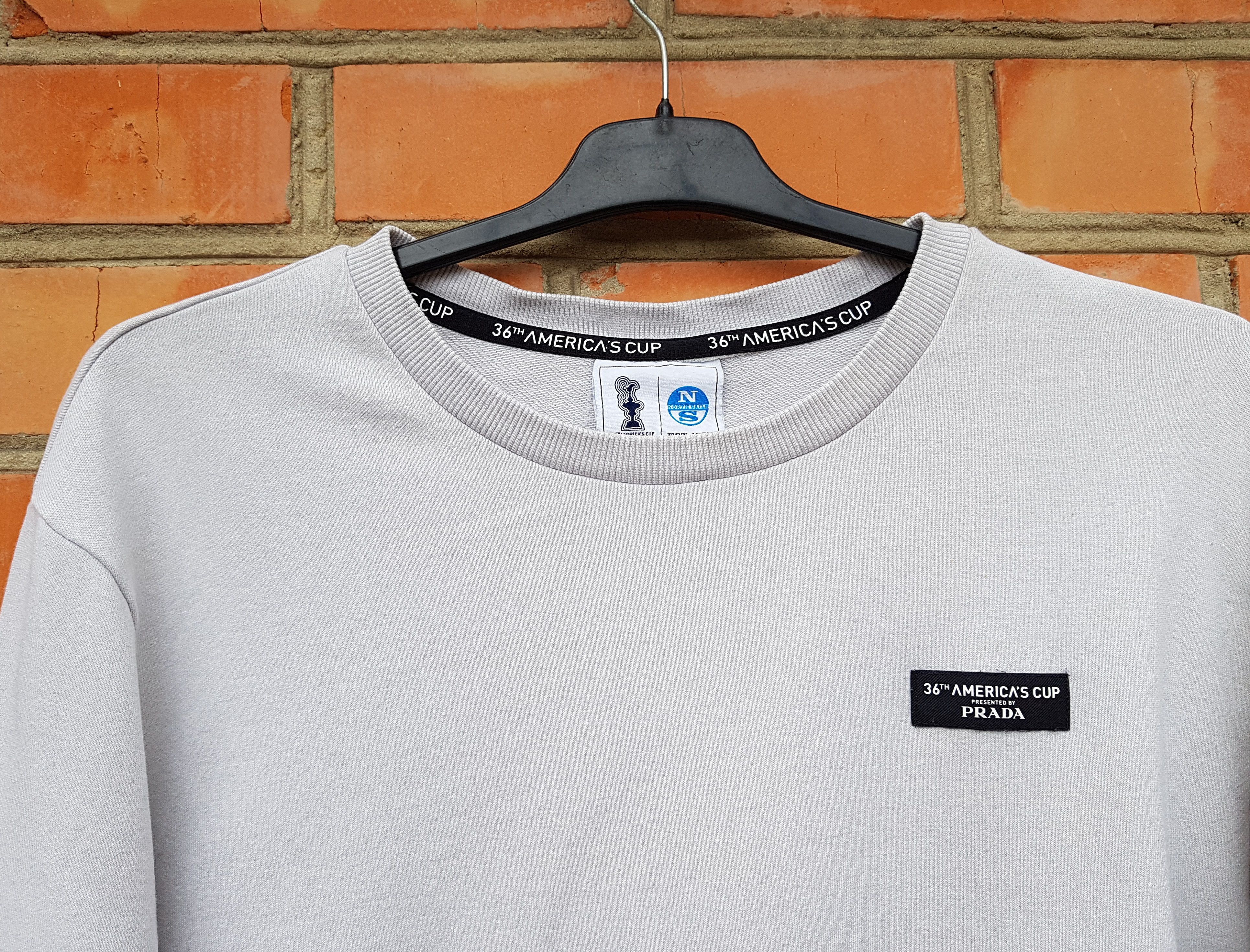Prada Prada North Sails 36th America’s Cup Logo Patch Sweatshirt Size US M / EU 48-50 / 2 - 4 Thumbnail