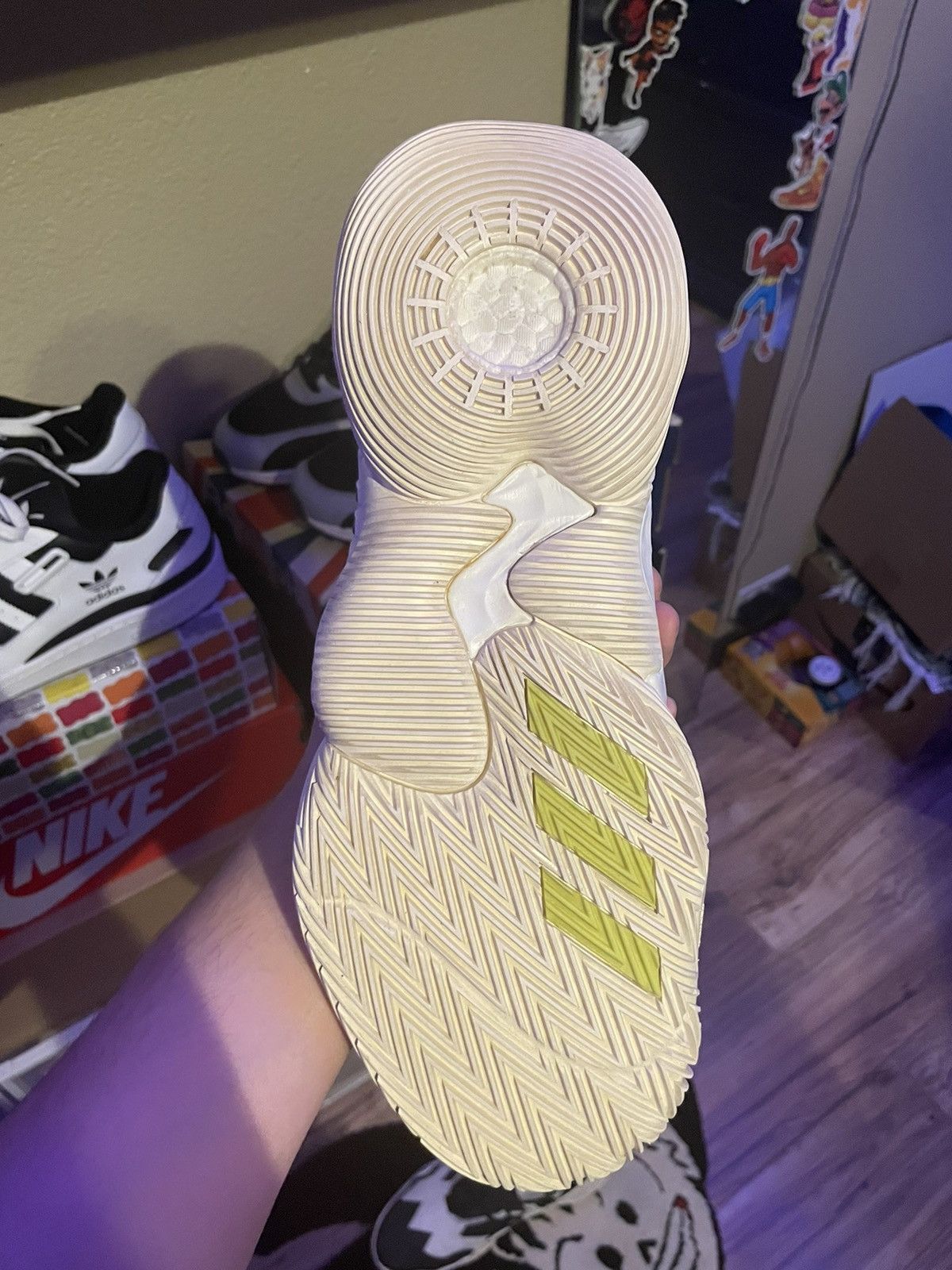 Adidas × NBA Adidas Trae Young 1 So So Def Recordings Size US 11.5 / EU 44-45 - 10 Thumbnail