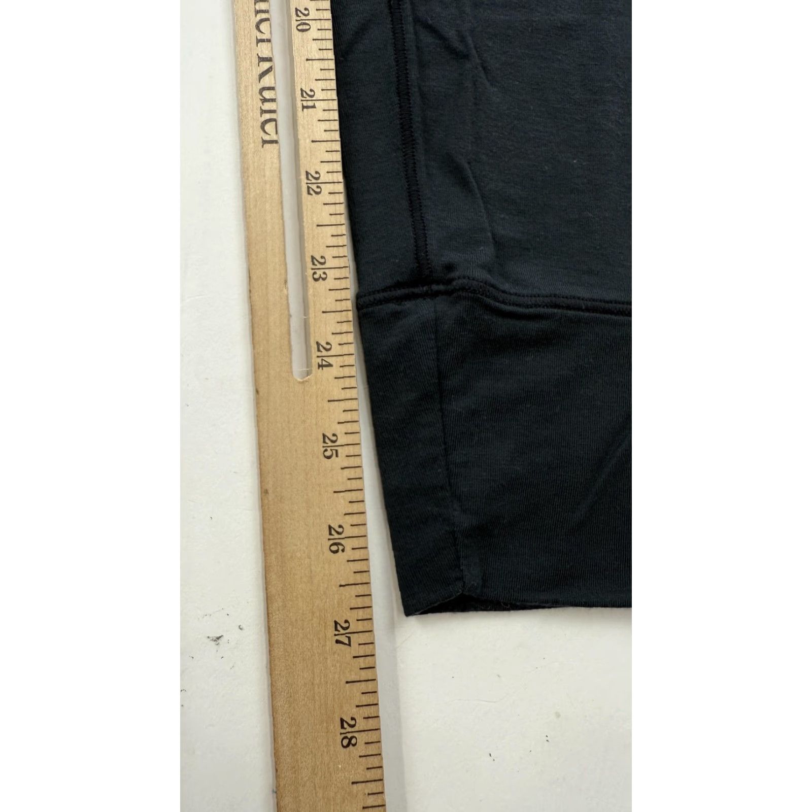 Vintage Parade Leggings Womens Small Black High Waist Stretch Activewear Yoga Pants Soft Size 28" / US 6 / IT 42 - 7 Thumbnail