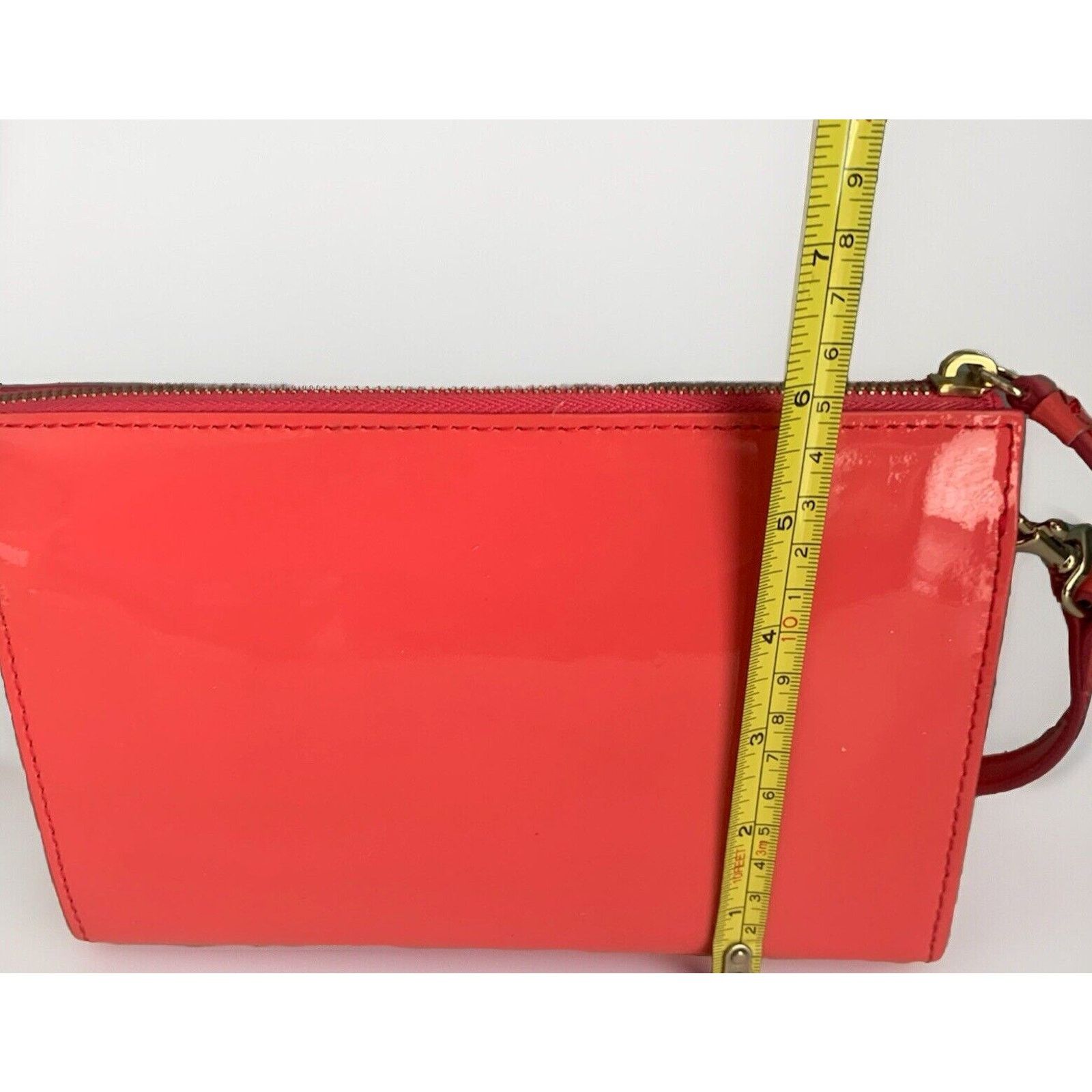 Dooney & Bourke Dooney & Bourke Patent Leather Hot Pink Janine Crossbody Size ONE SIZE - 9 Thumbnail