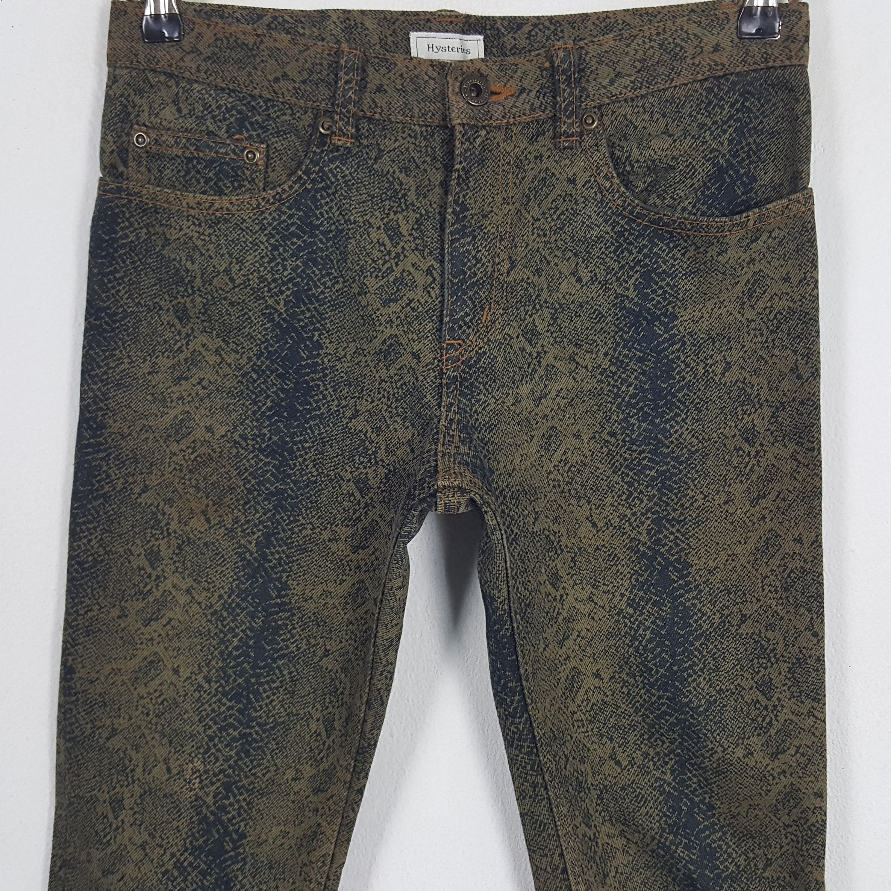 Hysteric Glamour × Japanese Brand × Vintage Vintage Hysteric Glamour Snake Design Denim Jeans Size US 28 / EU 44 - 2 Thumbnail